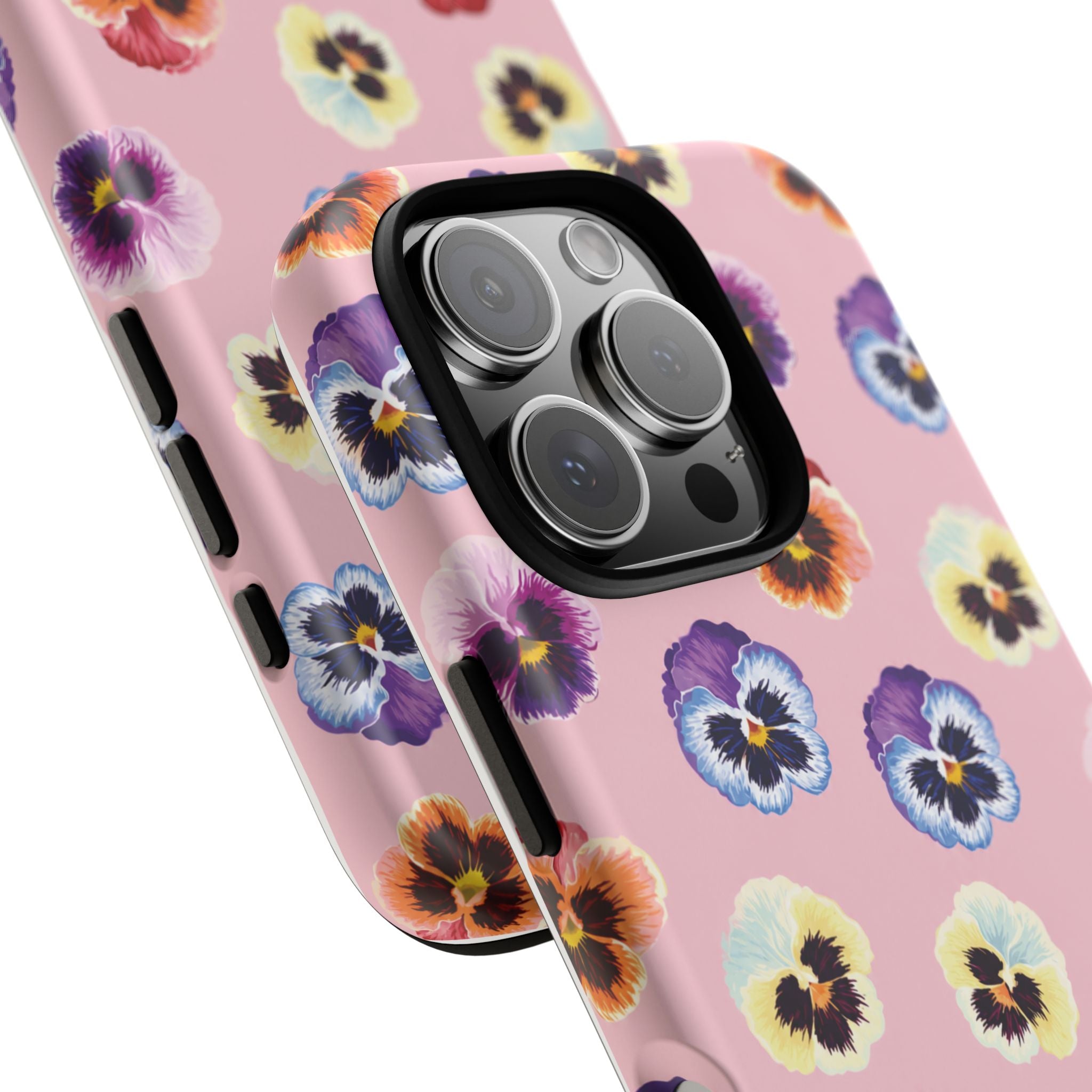 Pansy Bloom Pink Tough Case