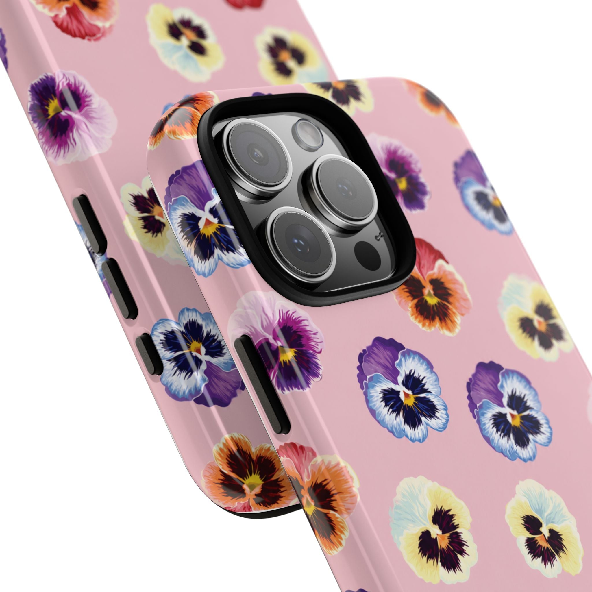 Pansy Bloom Pink Tough Case