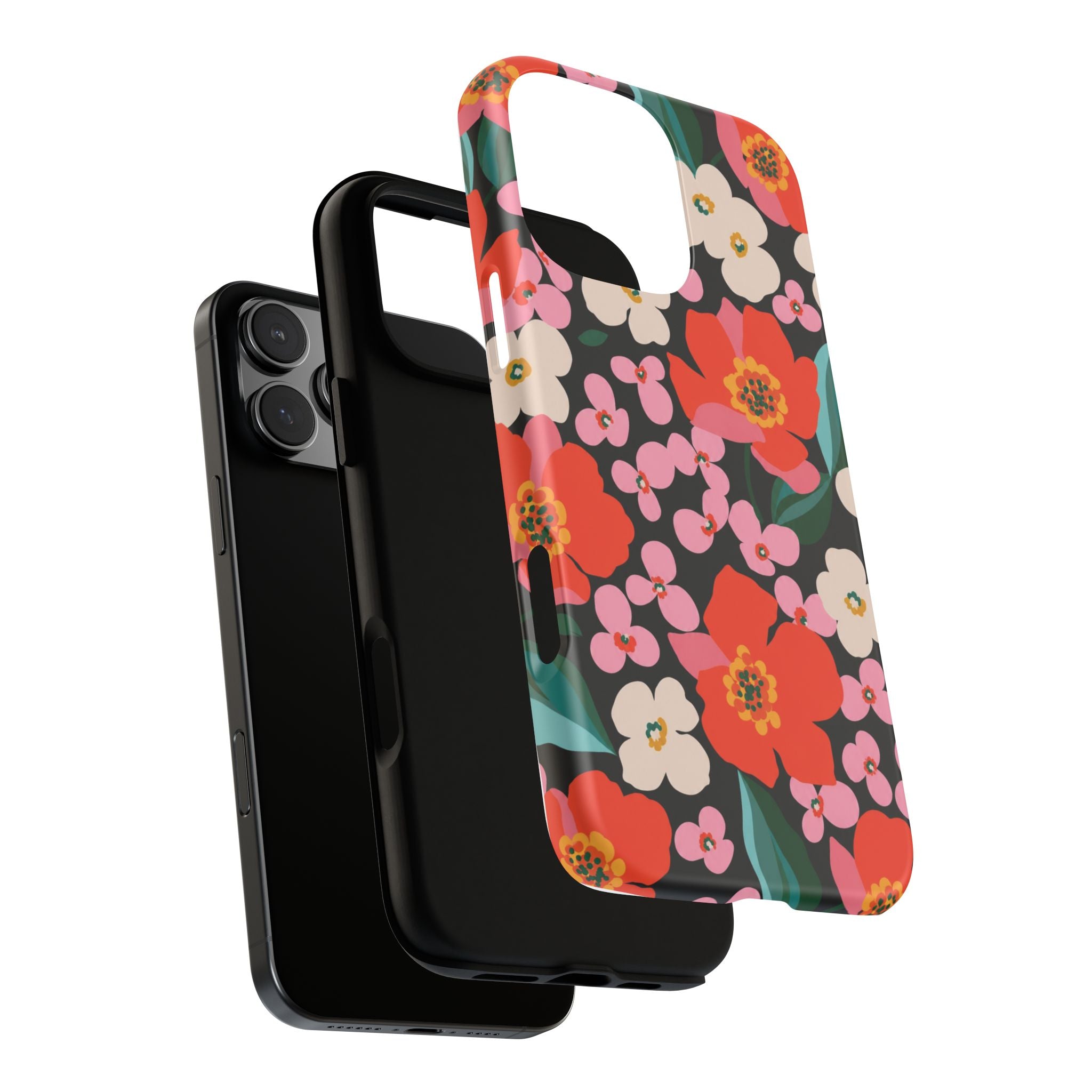 Bold Retro Floral Tough Case