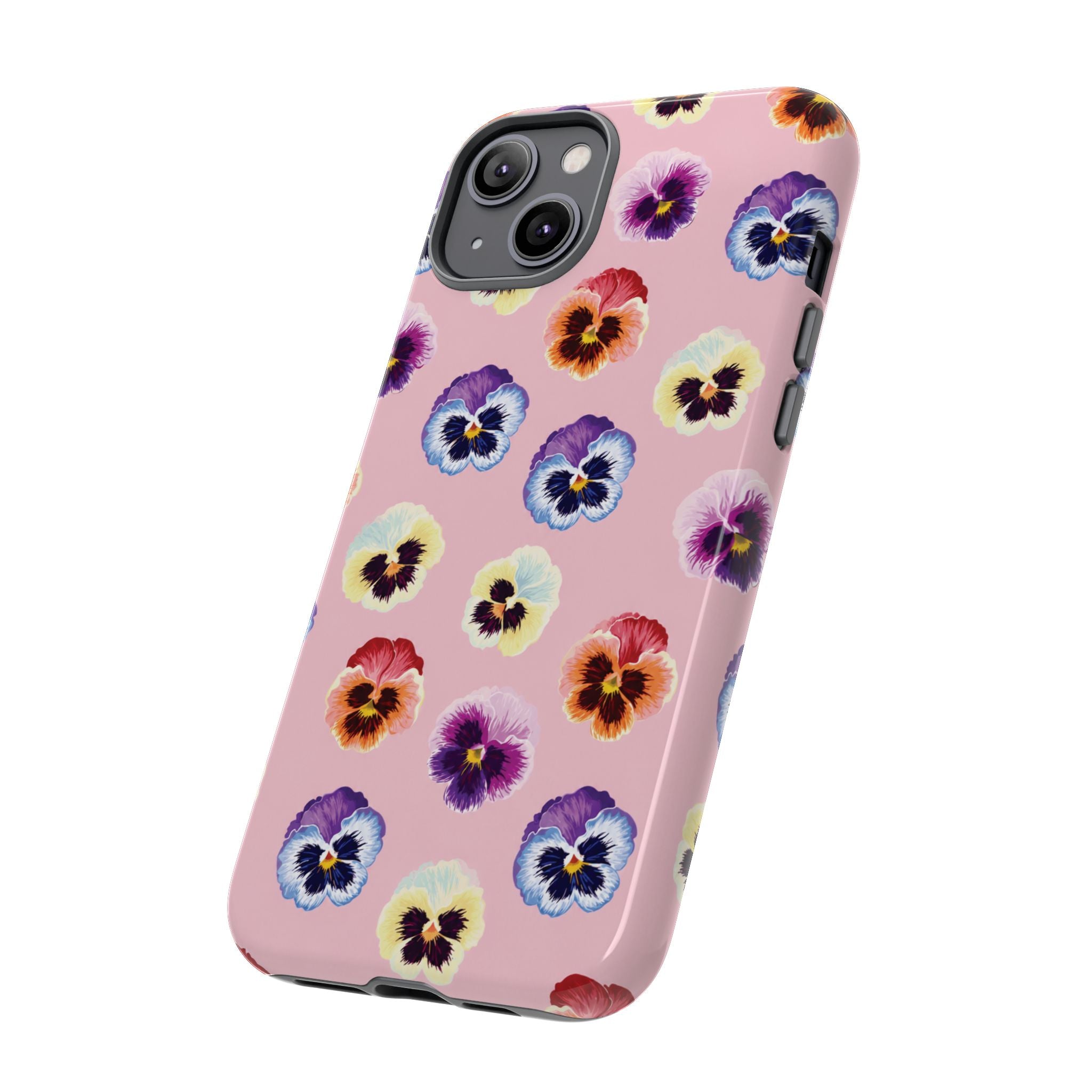 Pansy Bloom Pink Tough Case