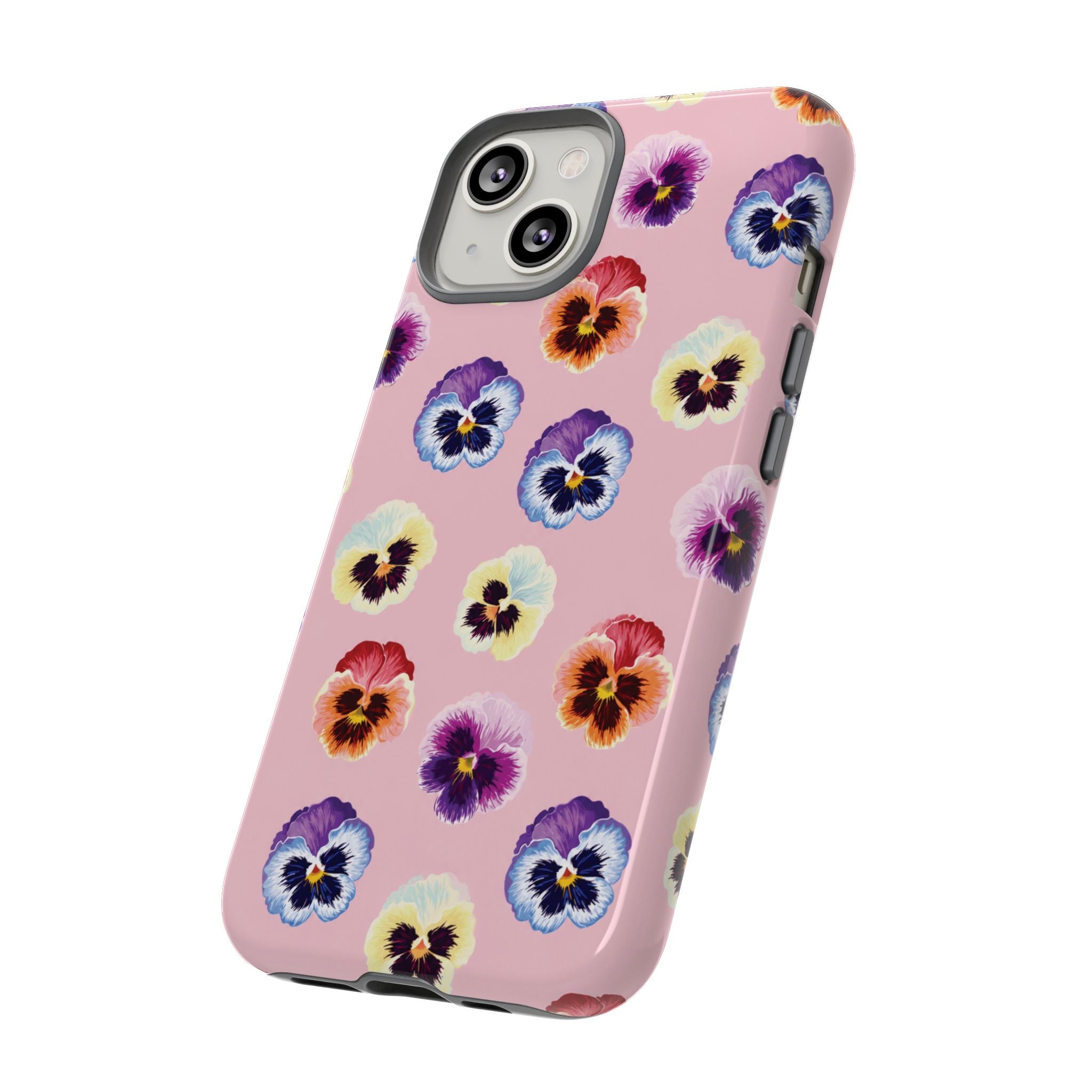Pansy Bloom Pink Tough Case