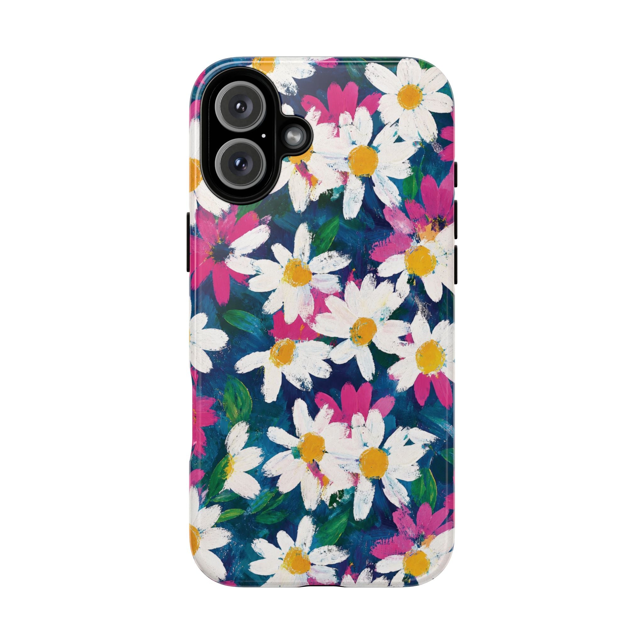Painted Daisy Floral Tough Case