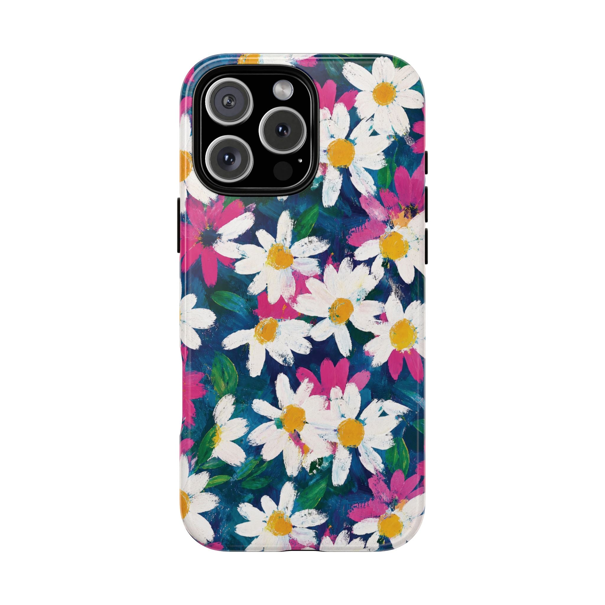 Painted Daisy Floral Tough Case