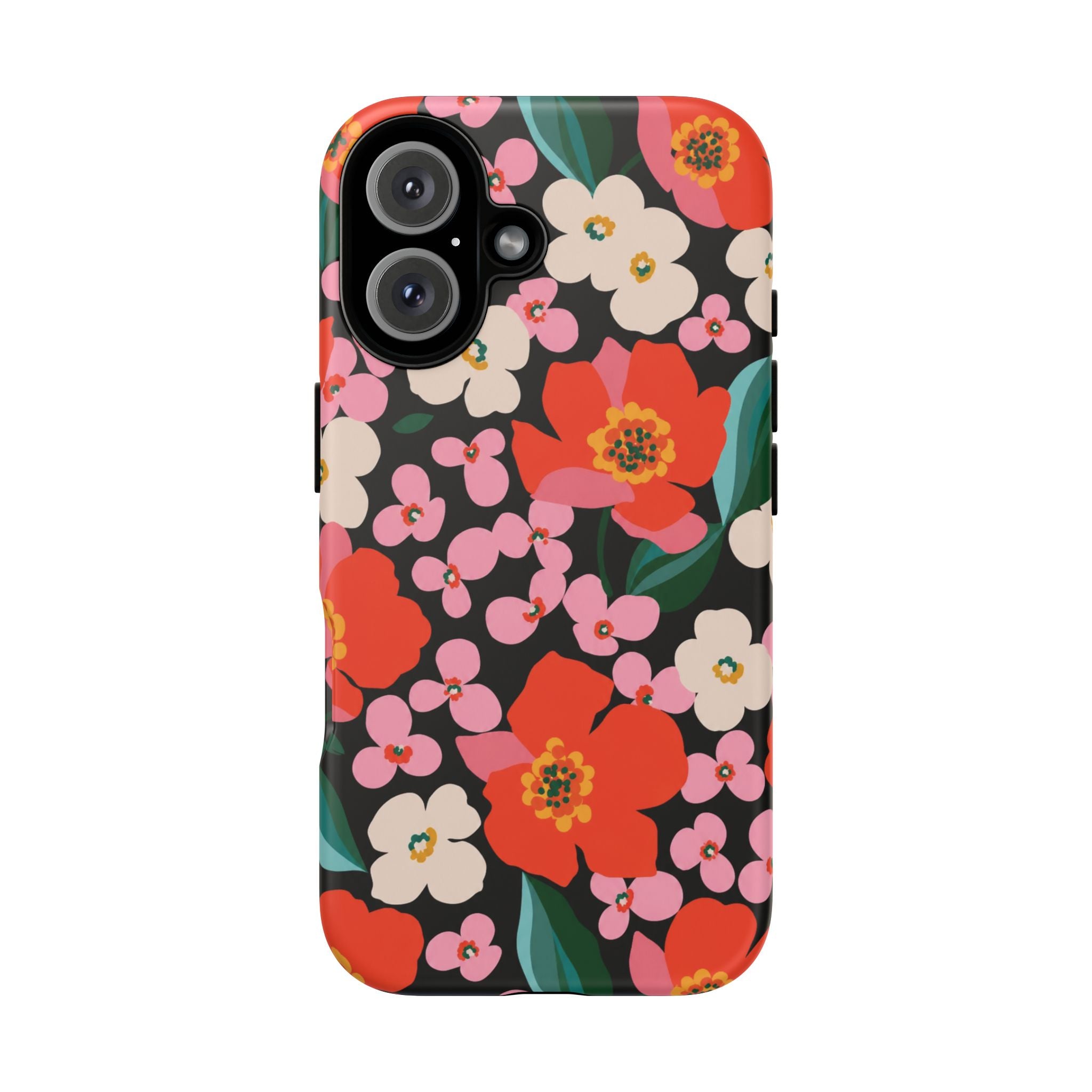 Bold Retro Floral Tough Case