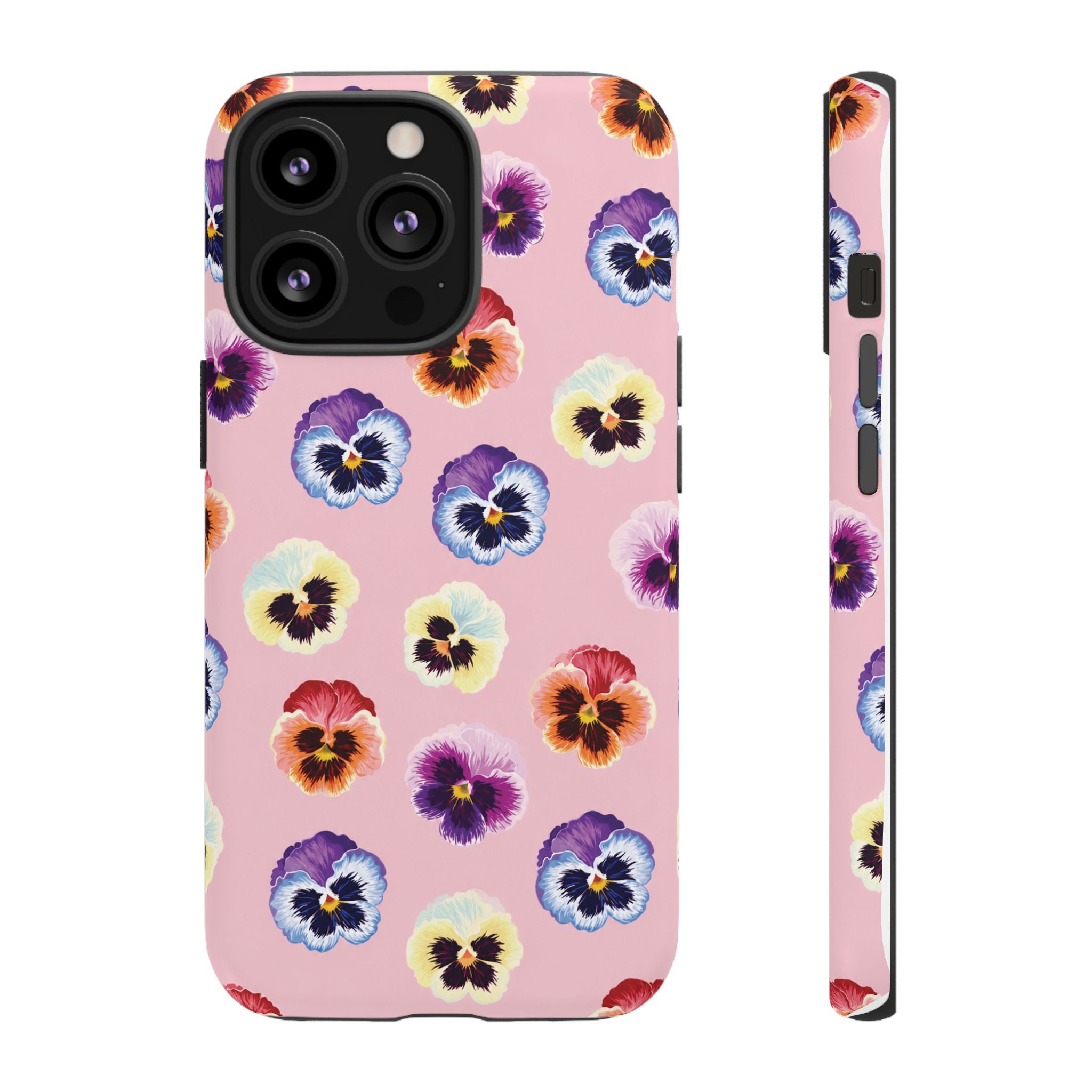 Pansy Bloom Pink Tough Case