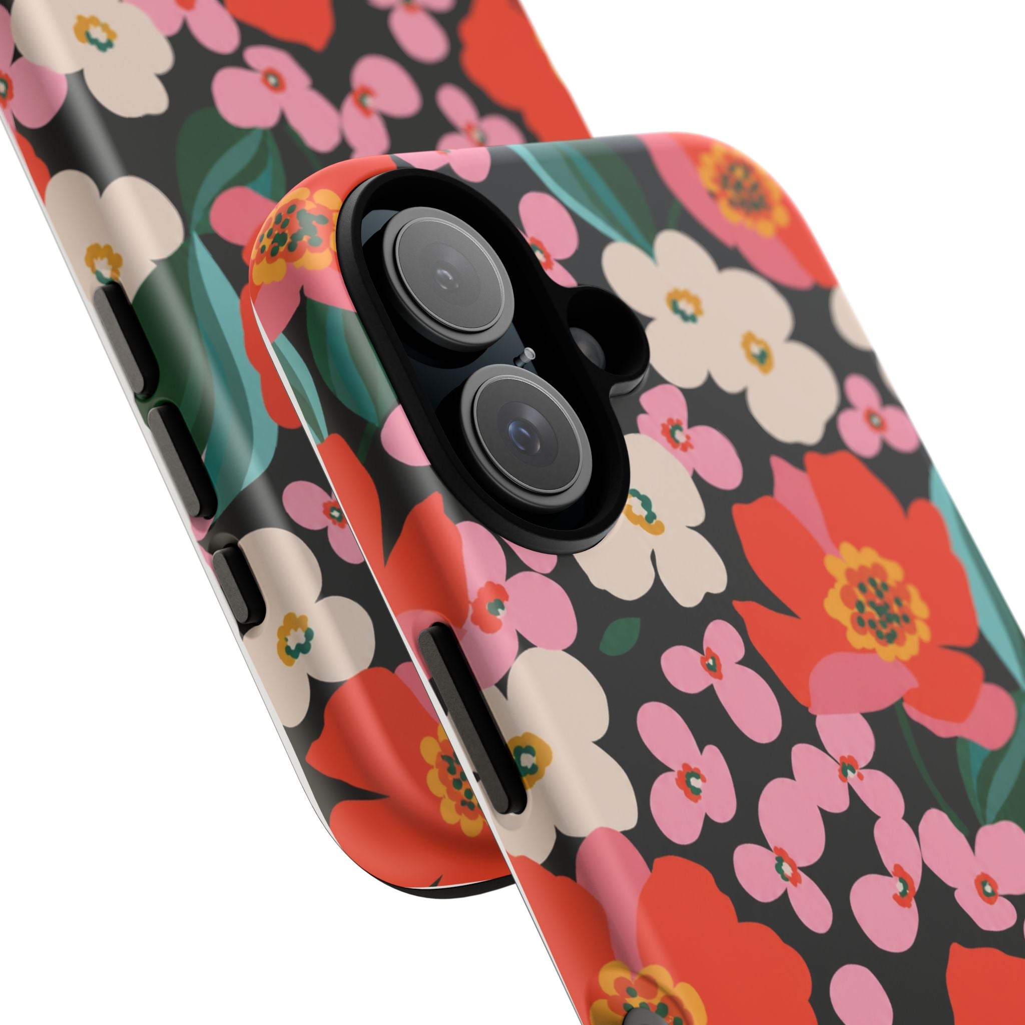 Bold Retro Floral Tough Case