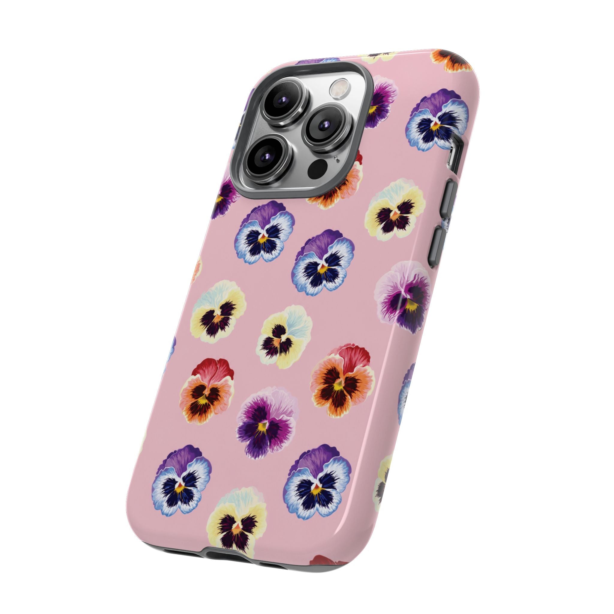 Pansy Bloom Pink Tough Case