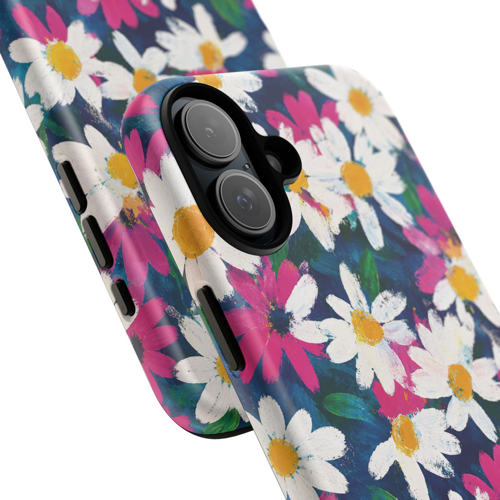 Painted Daisy Floral Tough Case