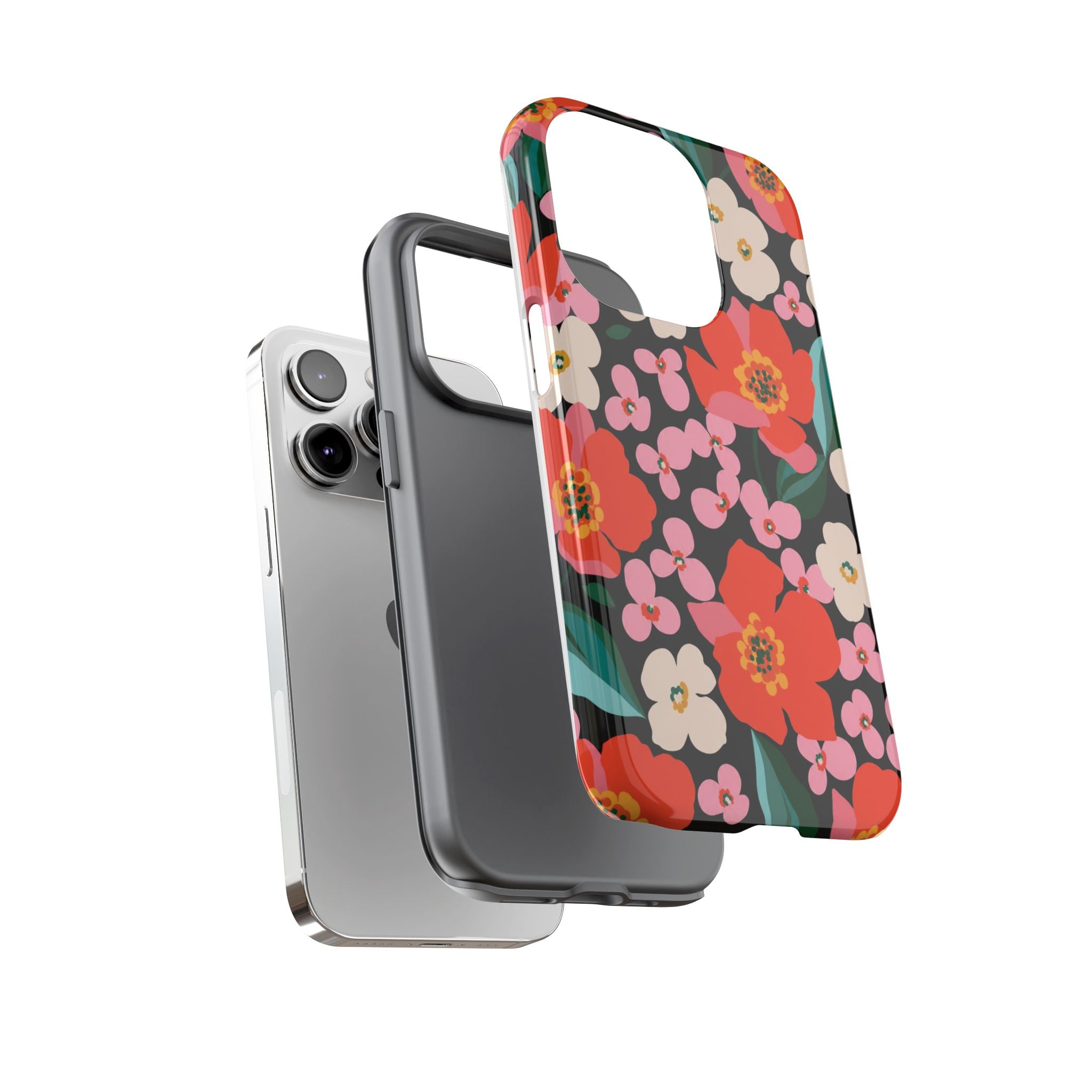 Bold Retro Floral Tough Case