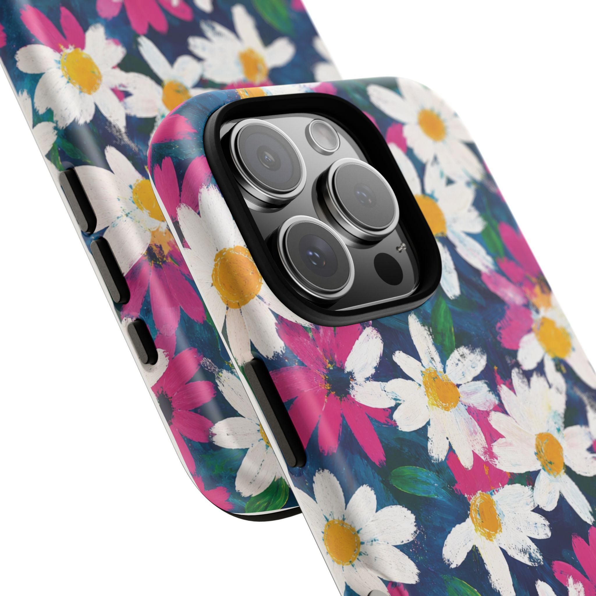 Painted Daisy Floral Tough Case