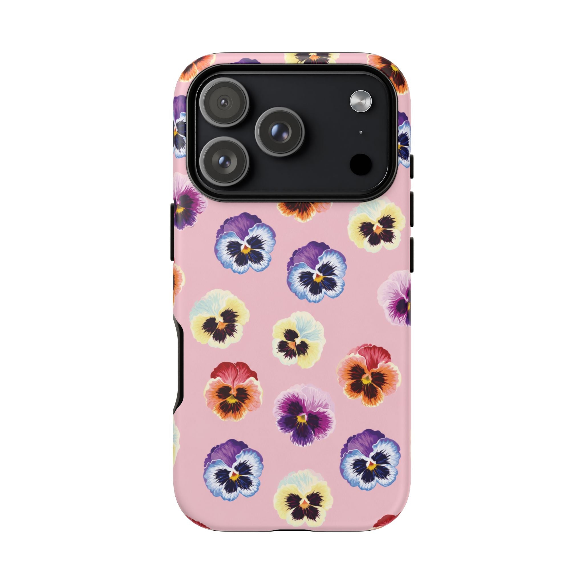 Pansy Bloom Pink Tough Case