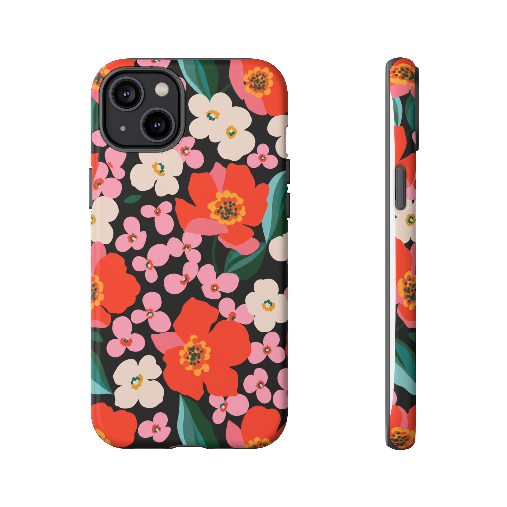 Bold Retro Floral Tough Case