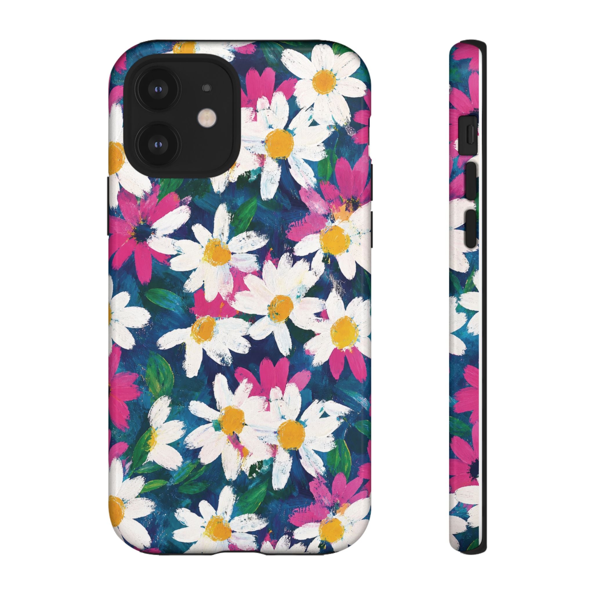 Painted Daisy Floral Tough Case