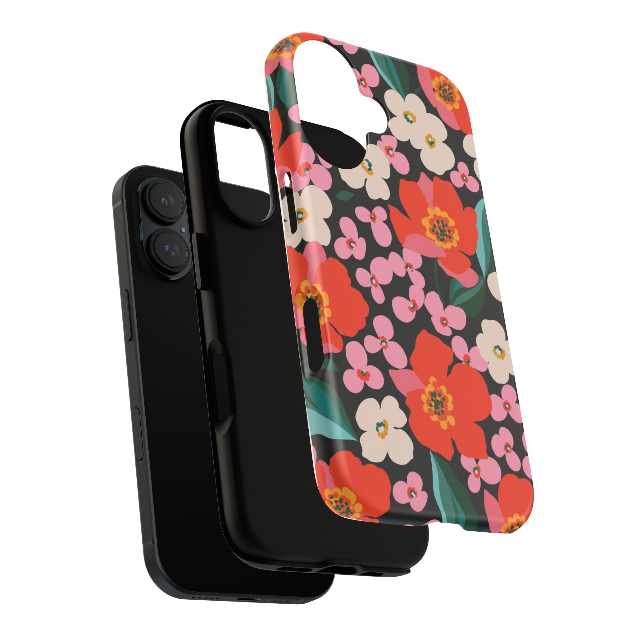 Bold Retro Floral Tough Case