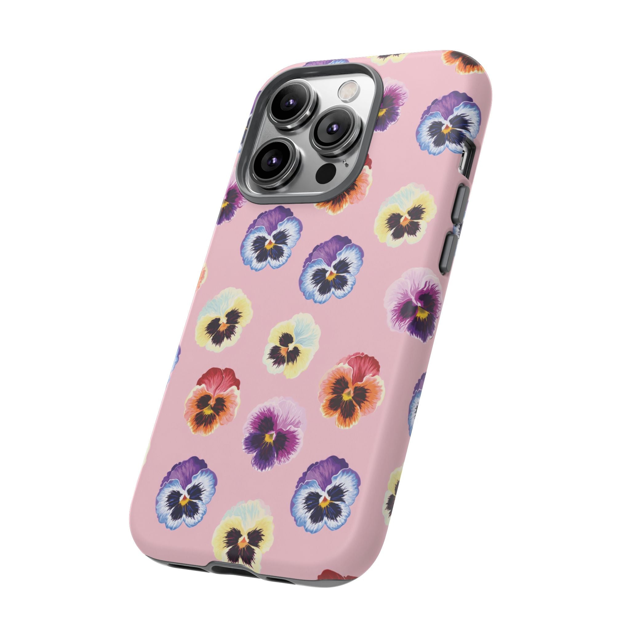 Pansy Bloom Pink Tough Case