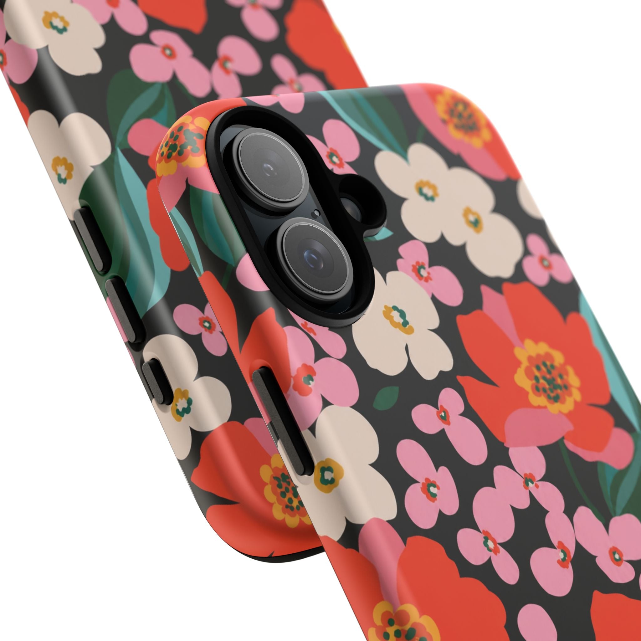Bold Retro Floral Tough Case