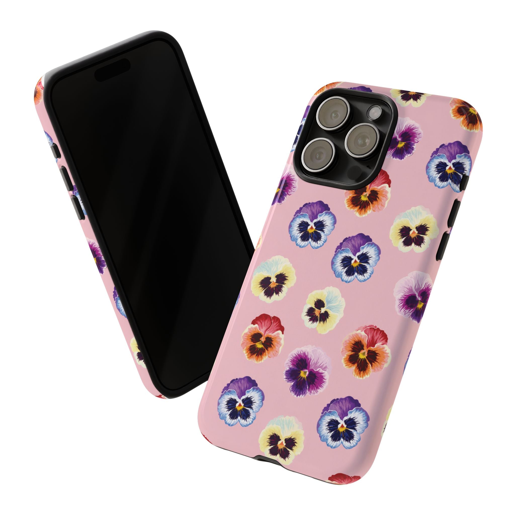 Pansy Bloom Pink Tough Case