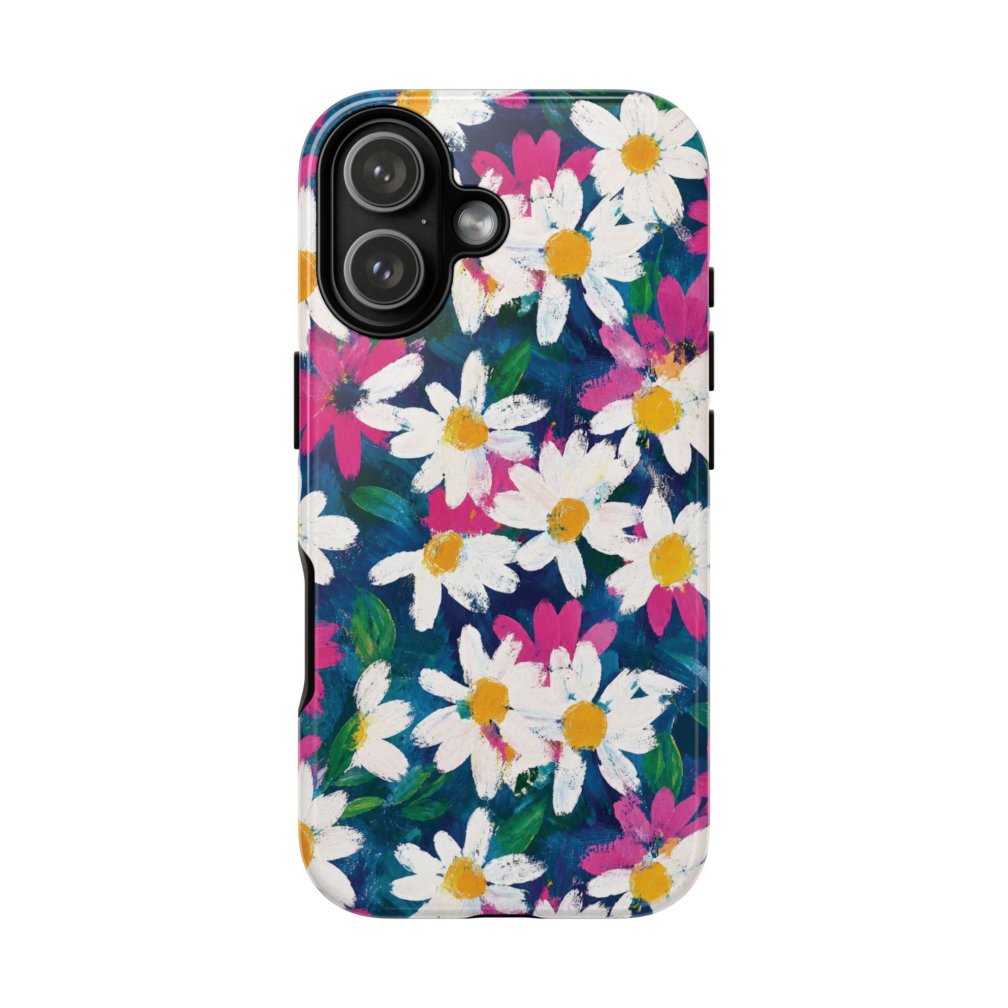 Painted Daisy Floral Tough Case