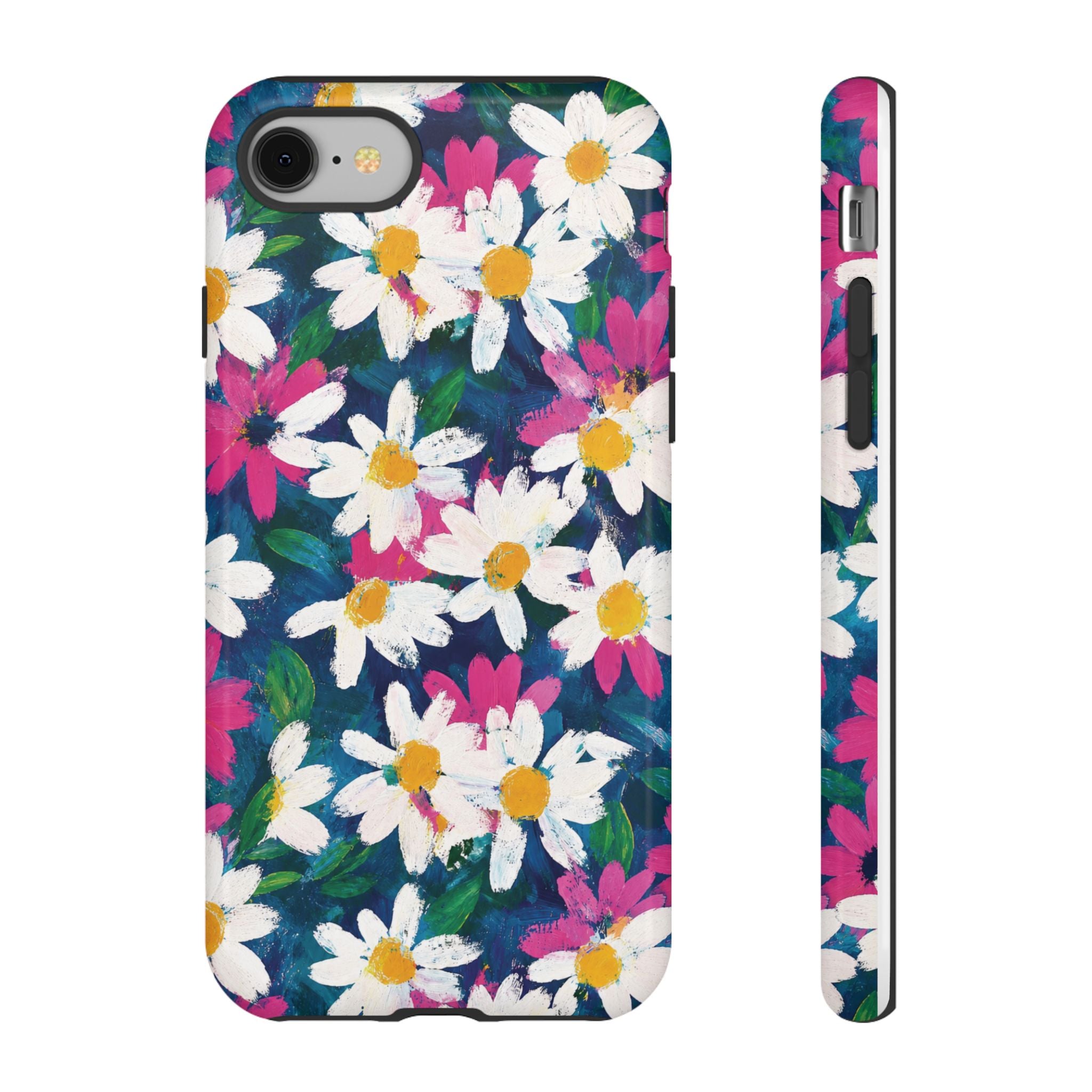 Painted Daisy Floral Tough Case