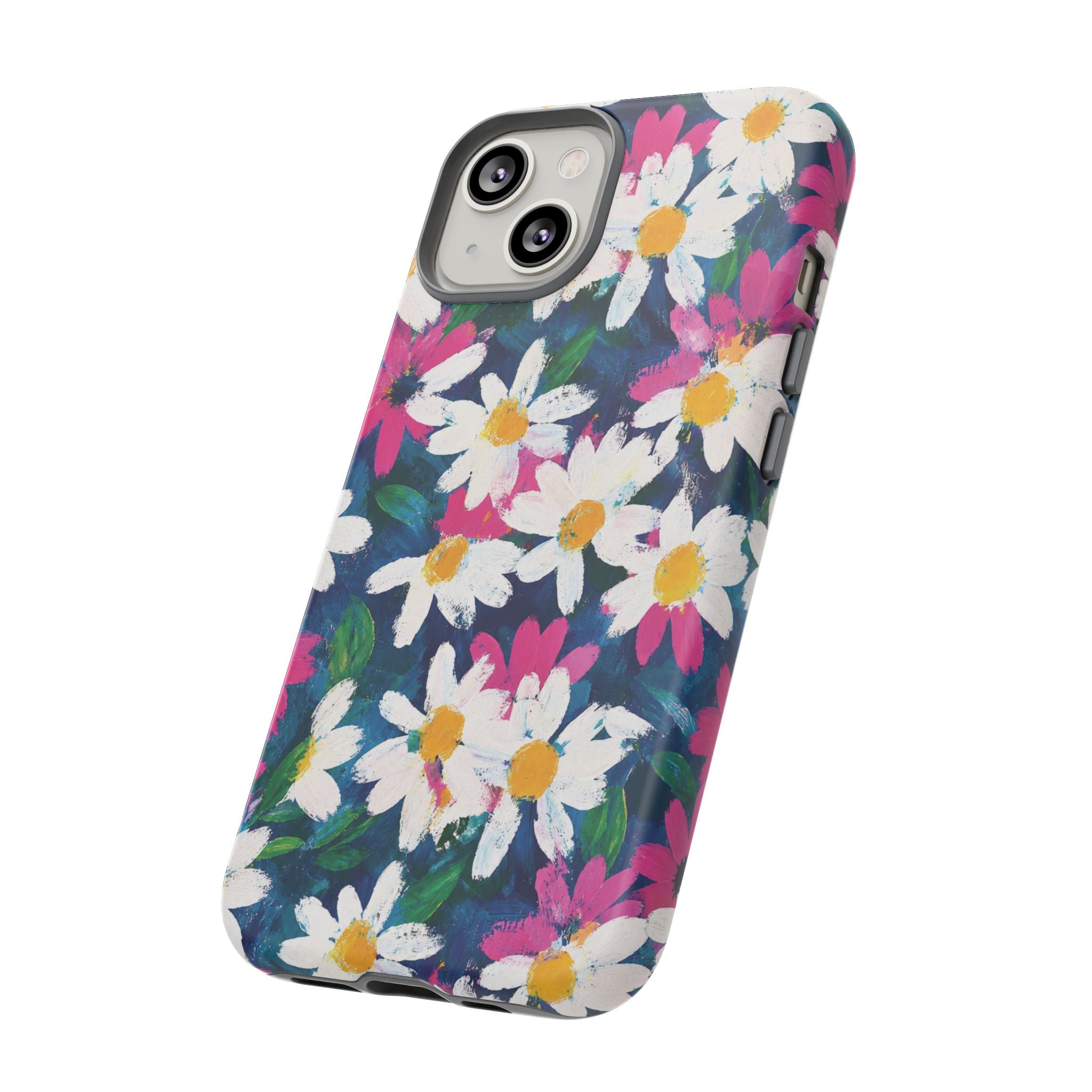 Painted Daisy Floral Tough Case