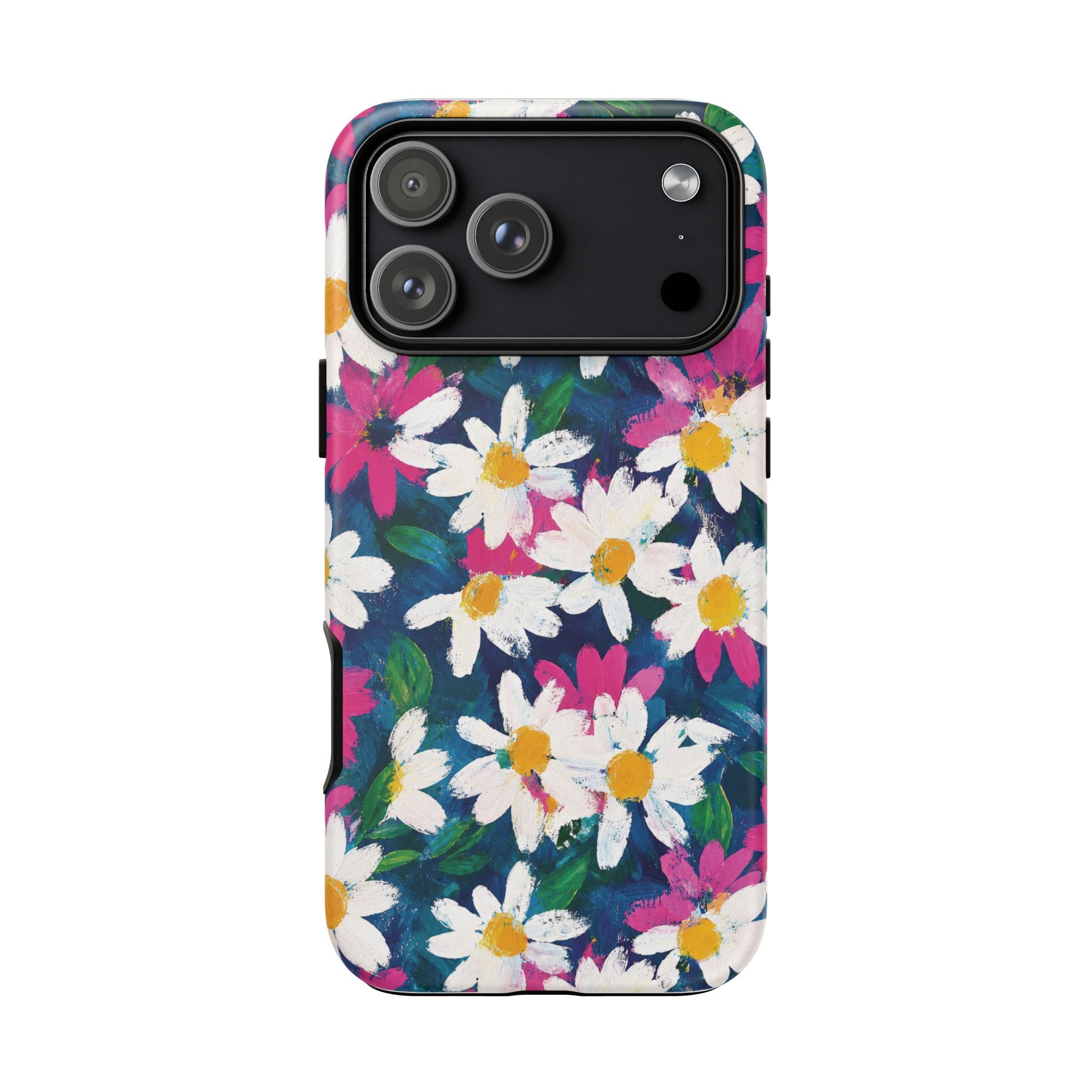 Painted Daisy Floral Tough Case