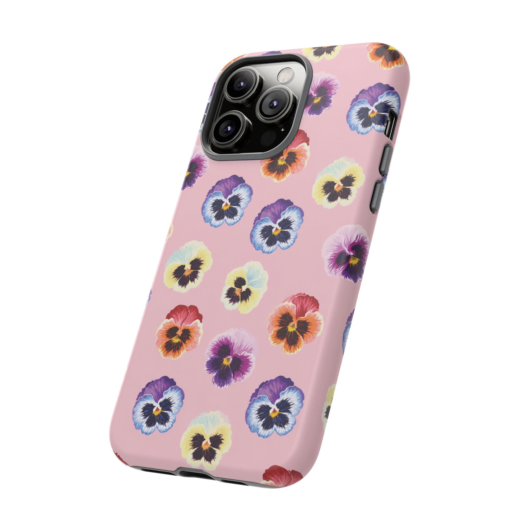 Pansy Bloom Pink Tough Case