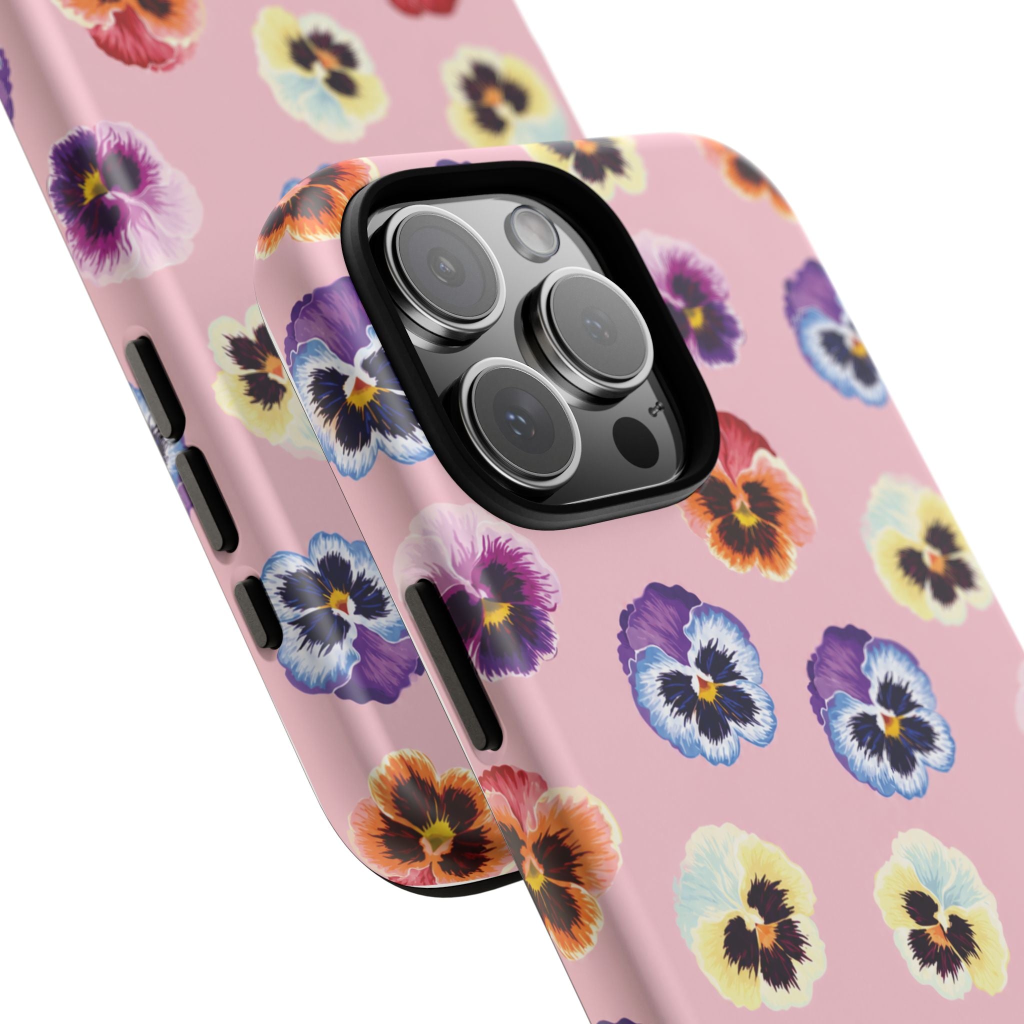 Pansy Bloom Pink Tough Case
