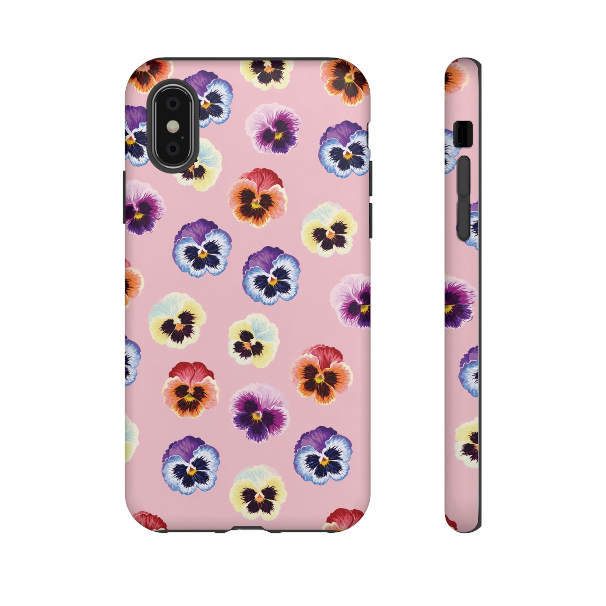 Pansy Bloom Pink Tough Case