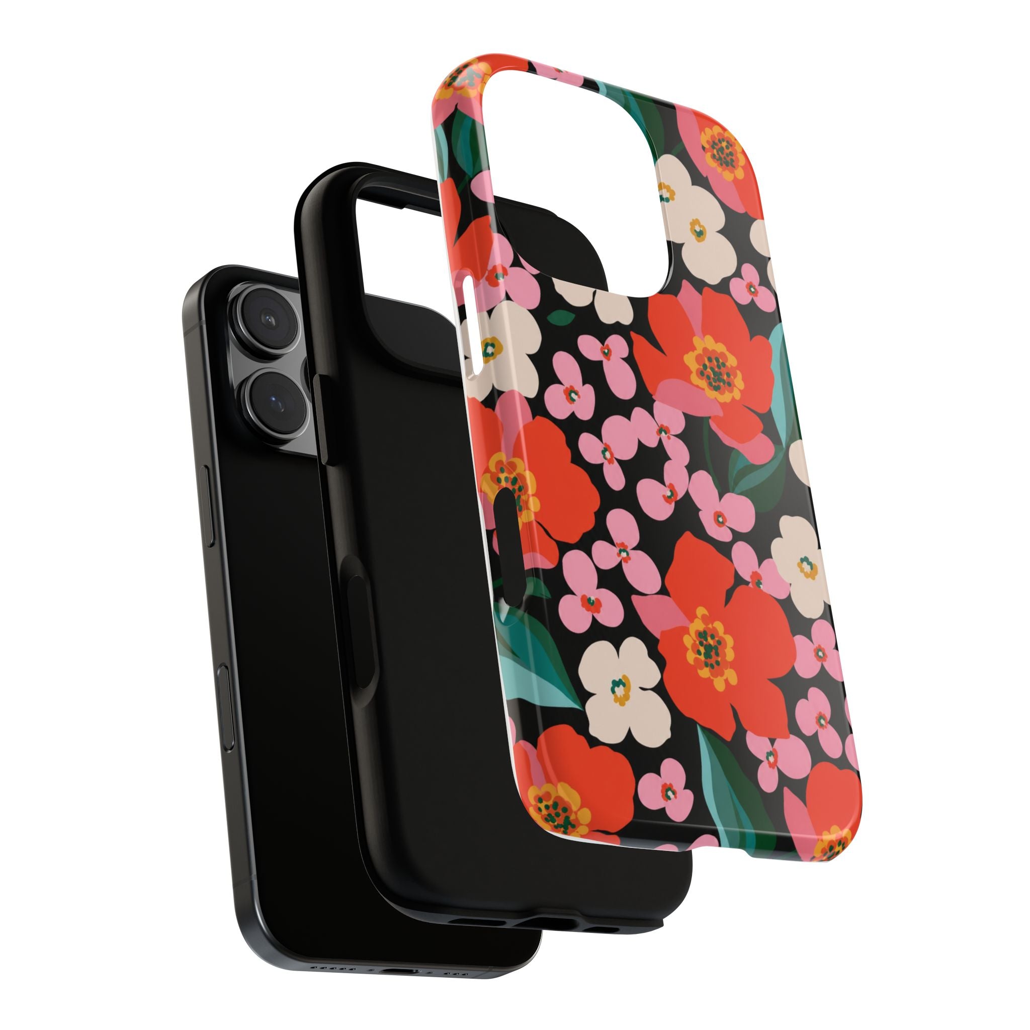 Bold Retro Floral Tough Case