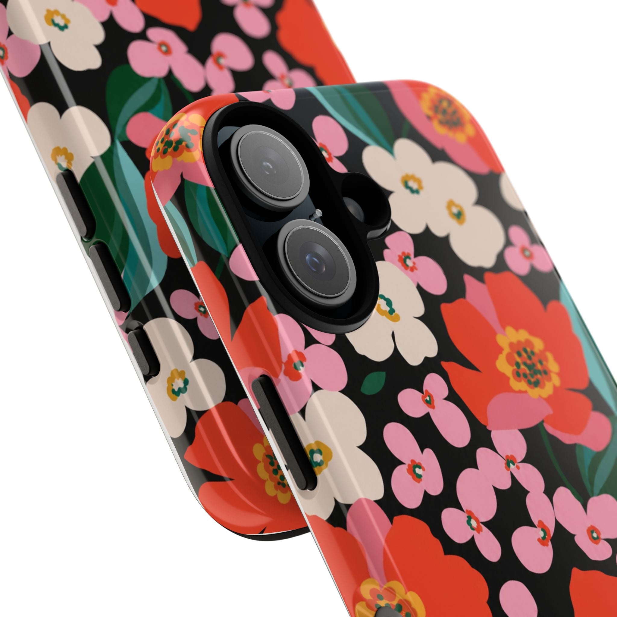 Bold Retro Floral Tough Case