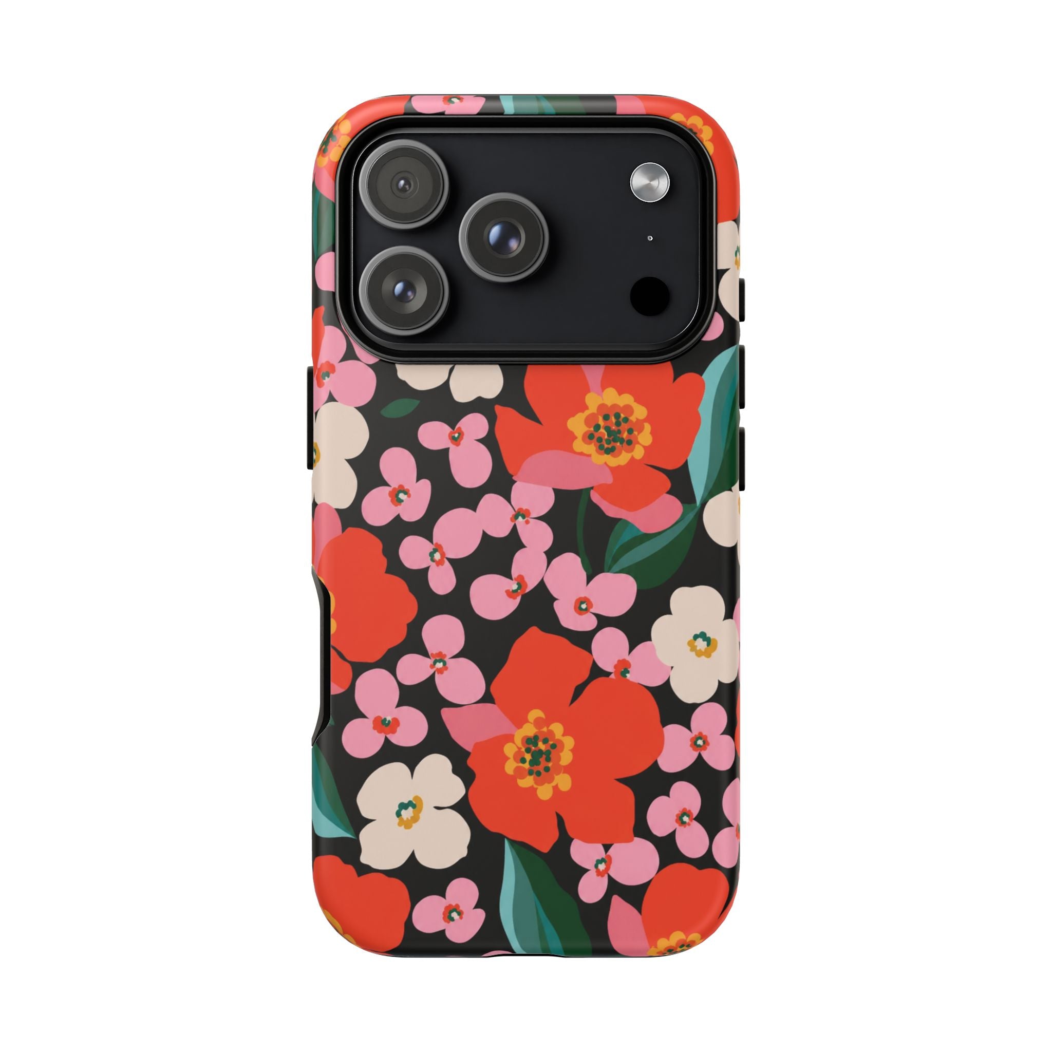 Bold Retro Floral Tough Case