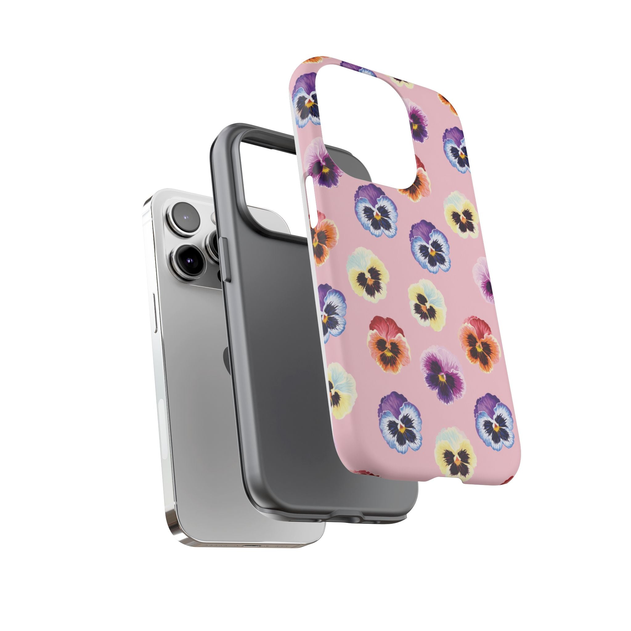 Pansy Bloom Pink Tough Case