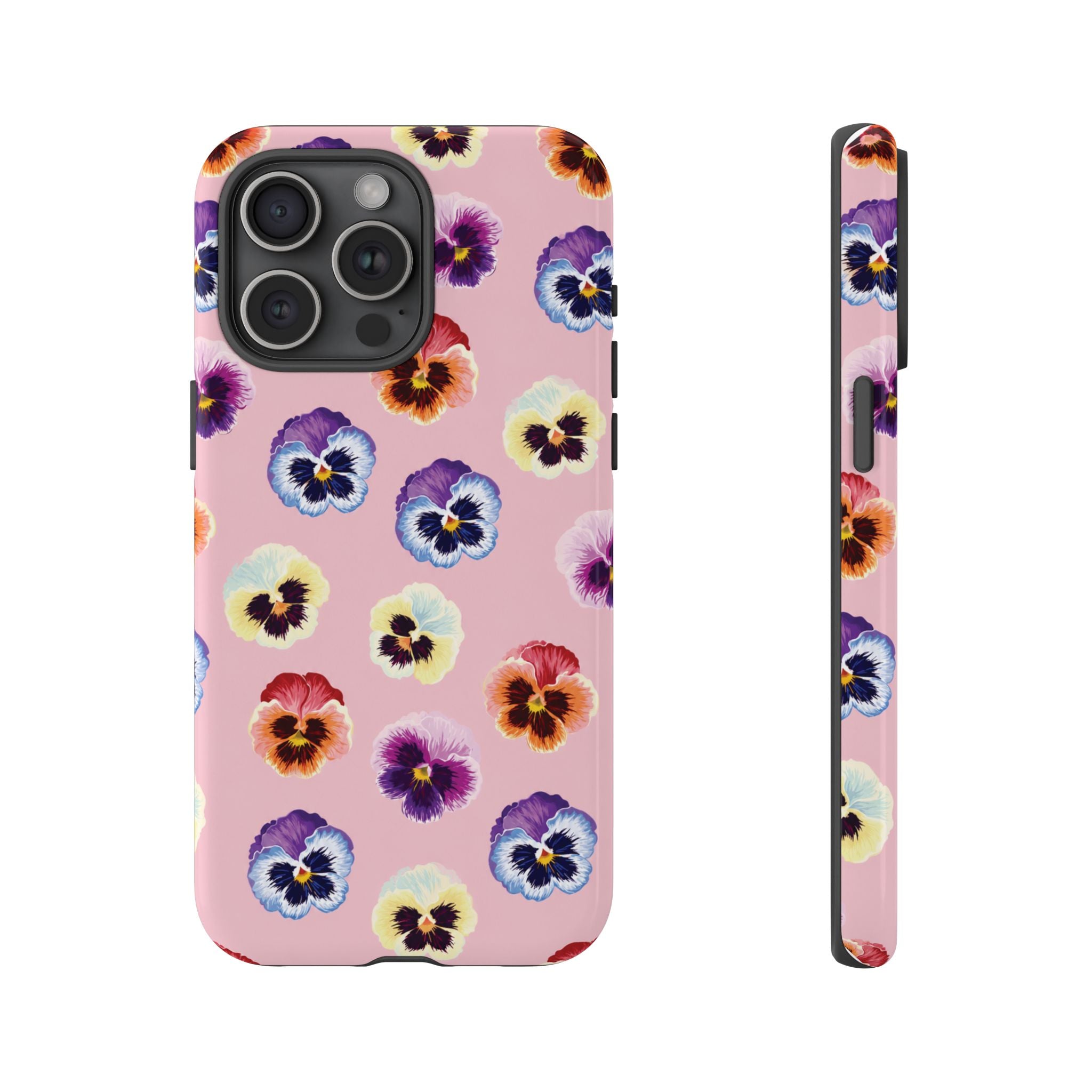 Pansy Bloom Pink Tough Case