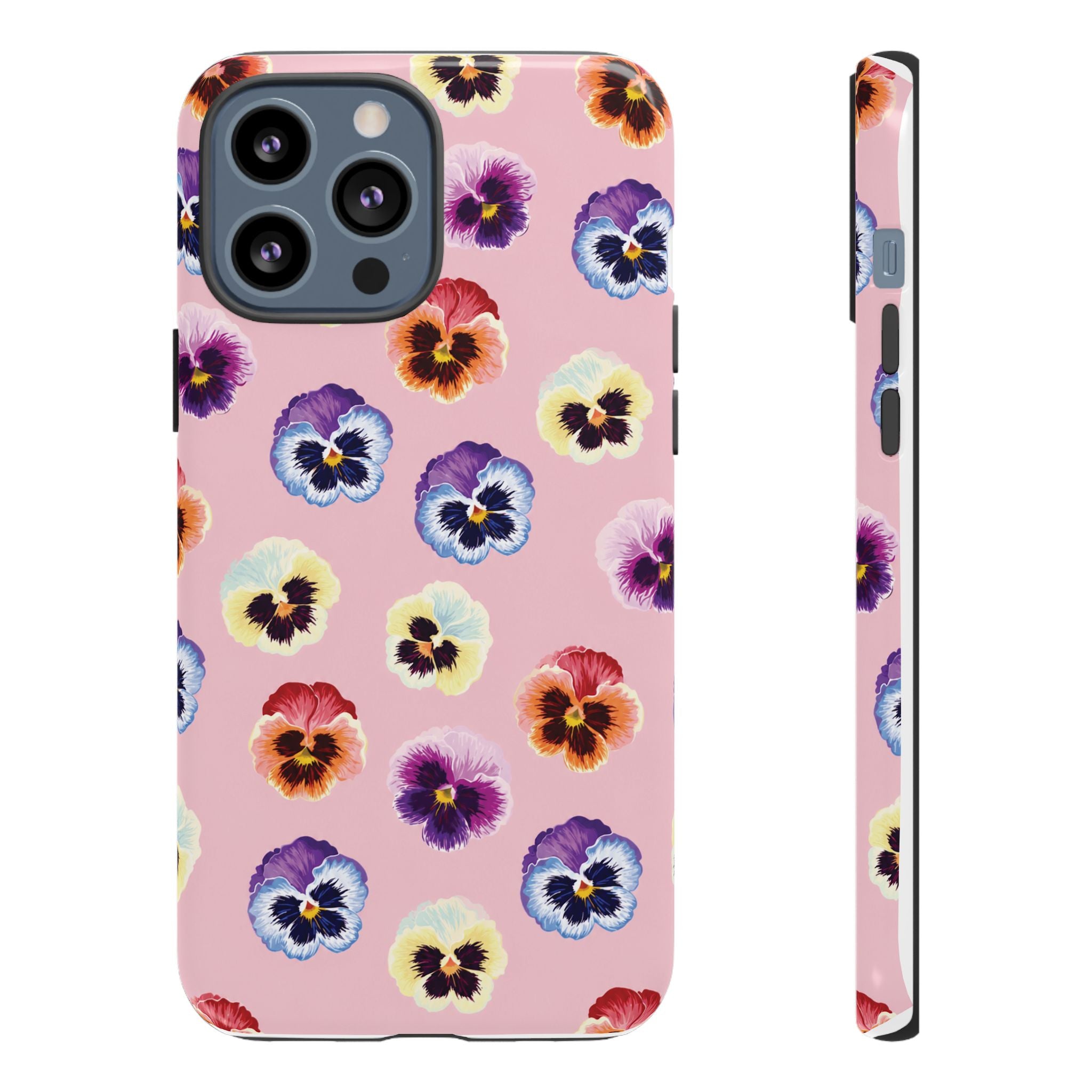 Pansy Bloom Pink Tough Case