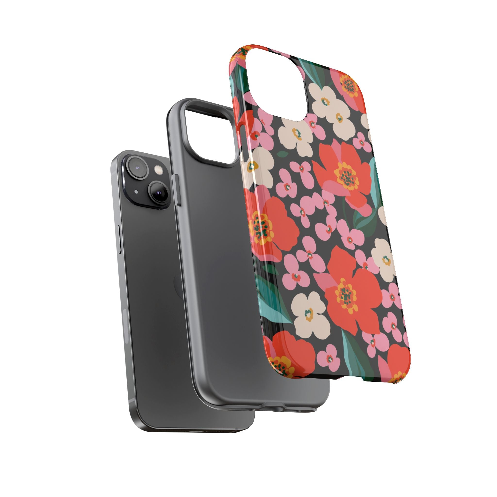 Bold Retro Floral Tough Case