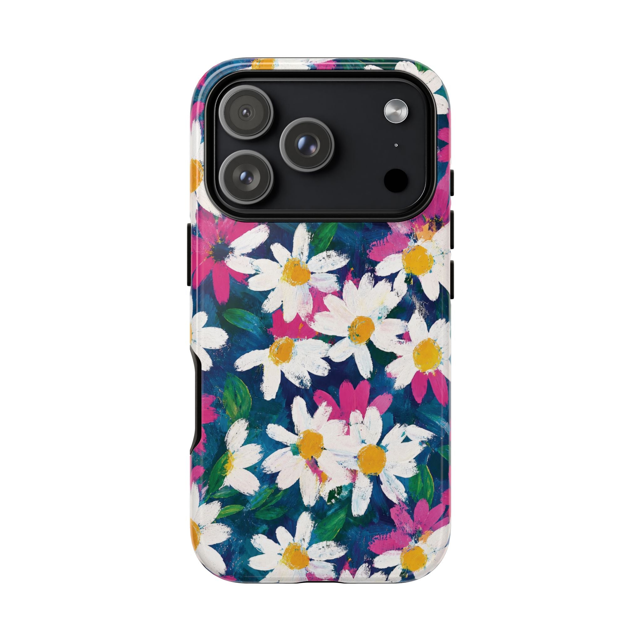 Painted Daisy Floral Tough Case