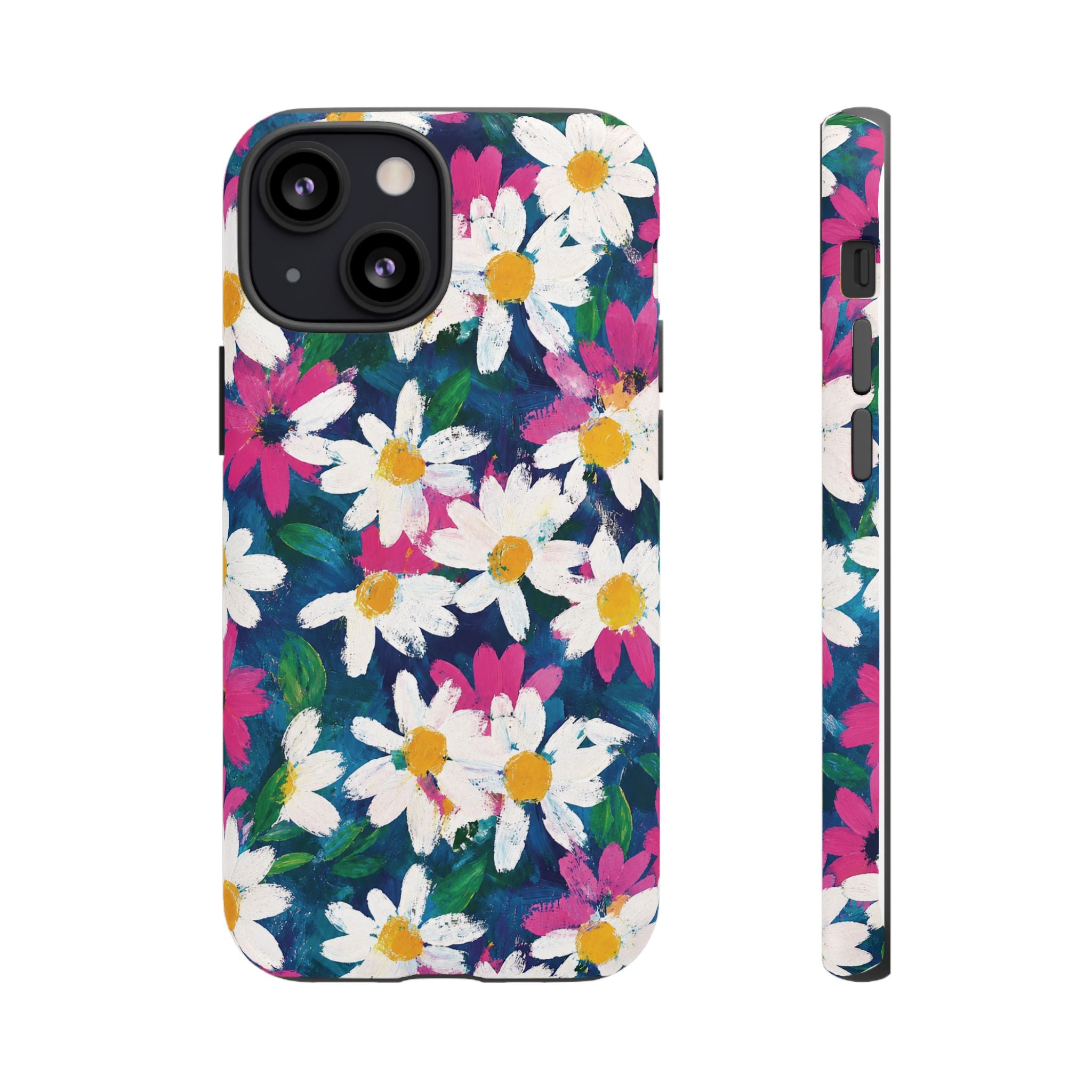 Painted Daisy Floral Tough Case