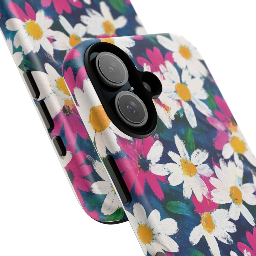 Painted Daisy Floral Tough Case