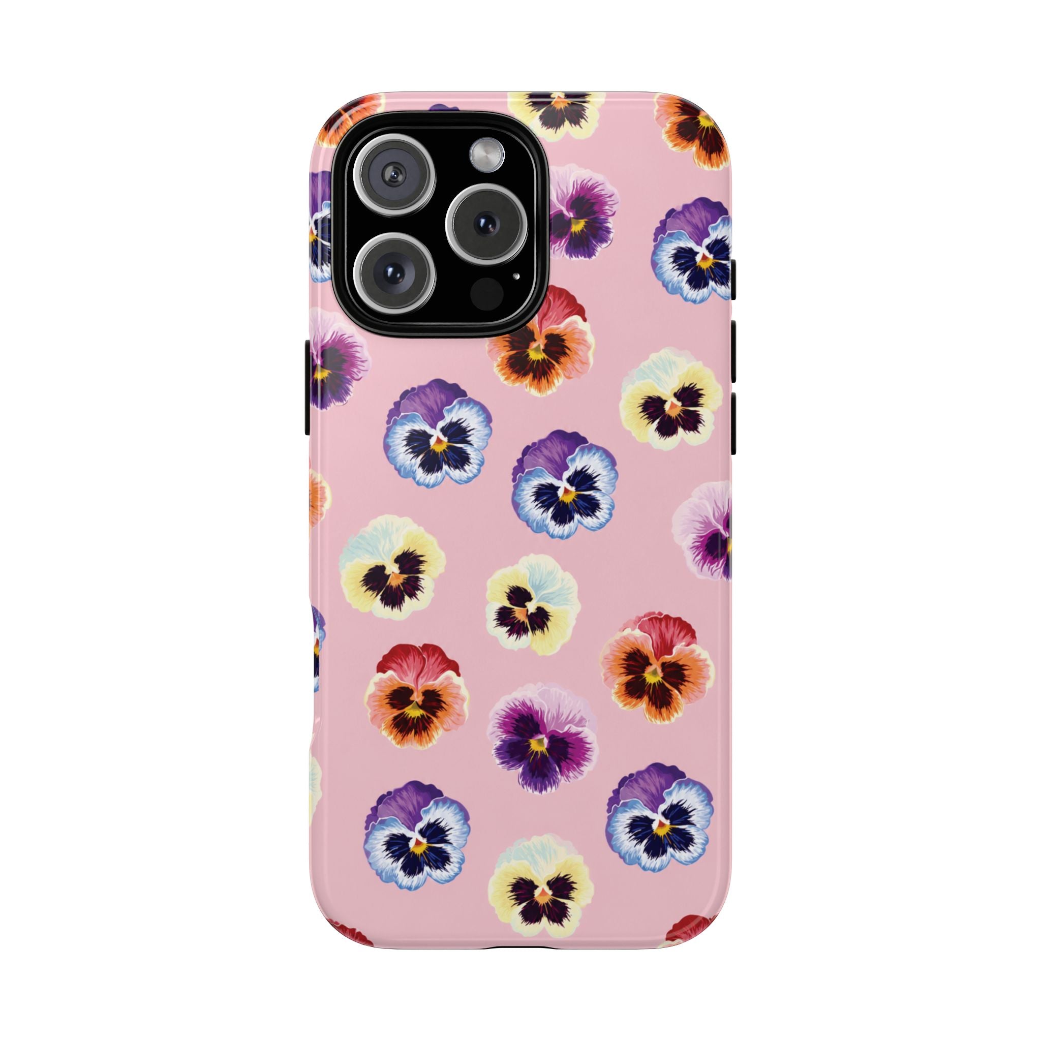Pansy Bloom Pink Tough Case