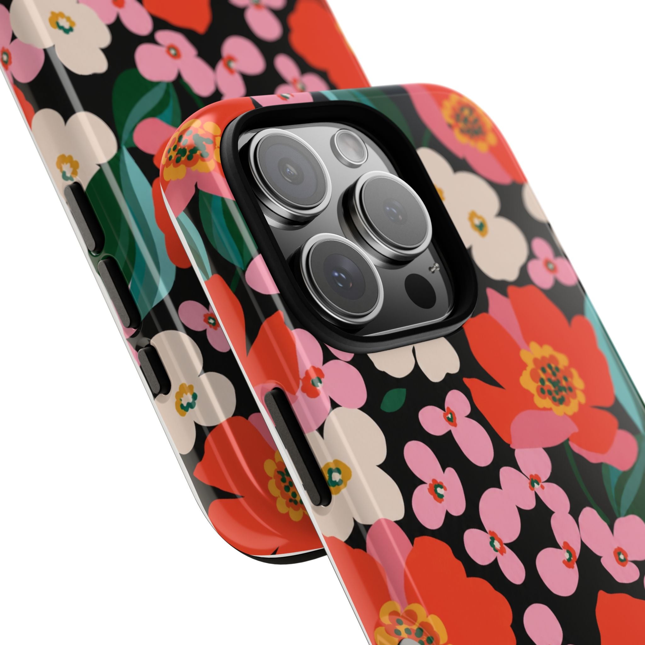 Bold Retro Floral Tough Case