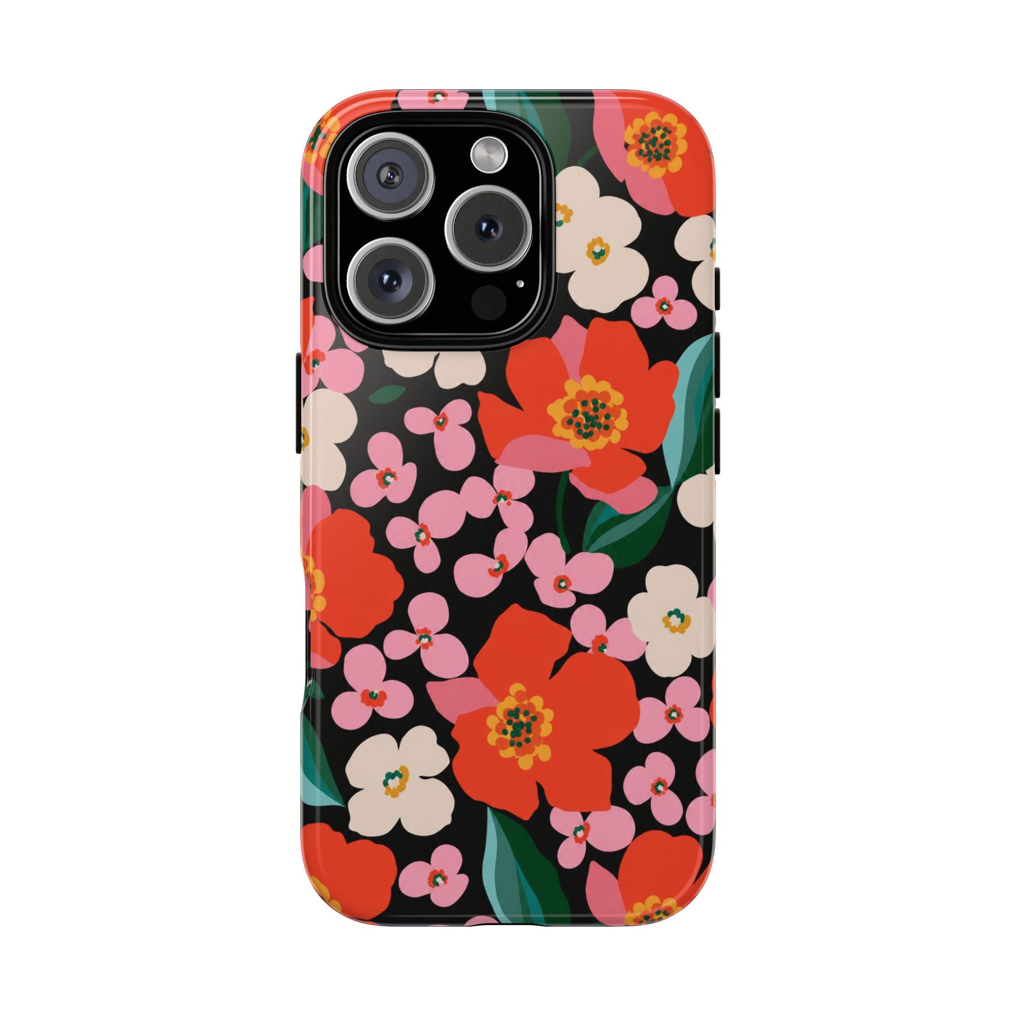 Bold Retro Floral Tough Case