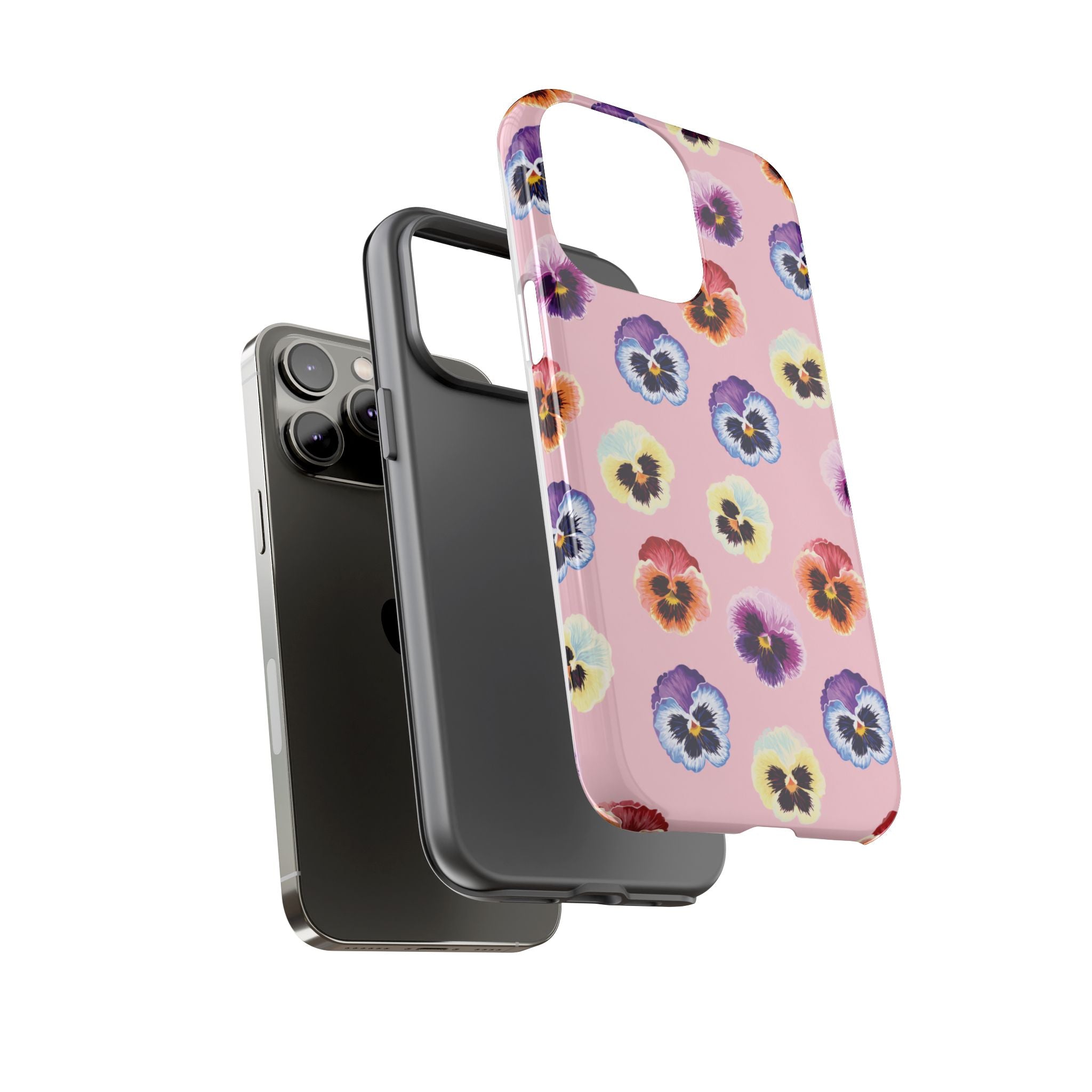 Pansy Bloom Pink Tough Case