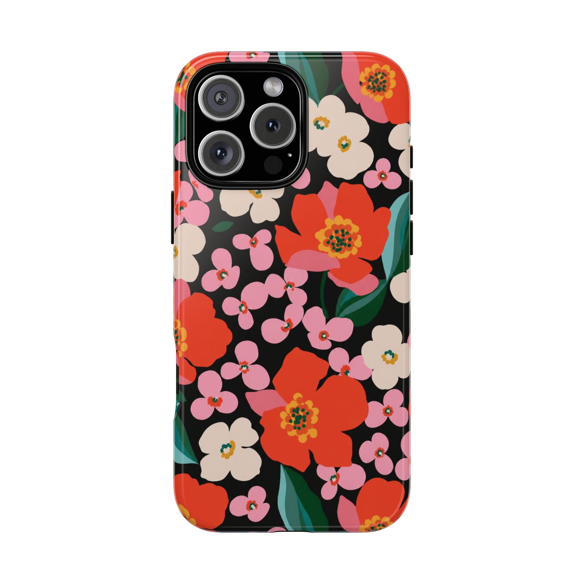 Bold Retro Floral Tough Case