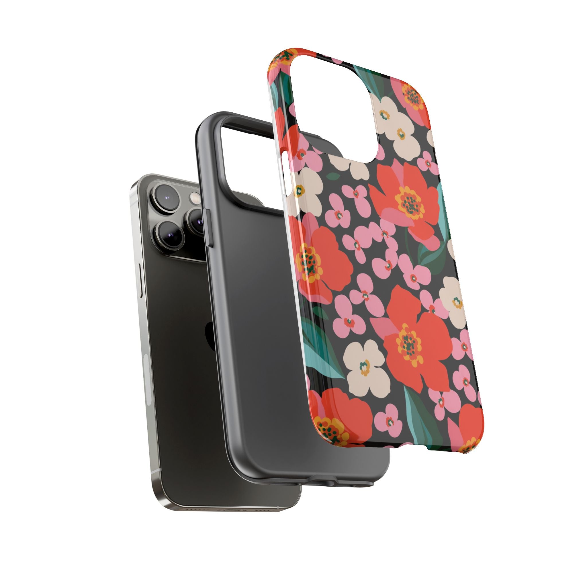 Bold Retro Floral Tough Case