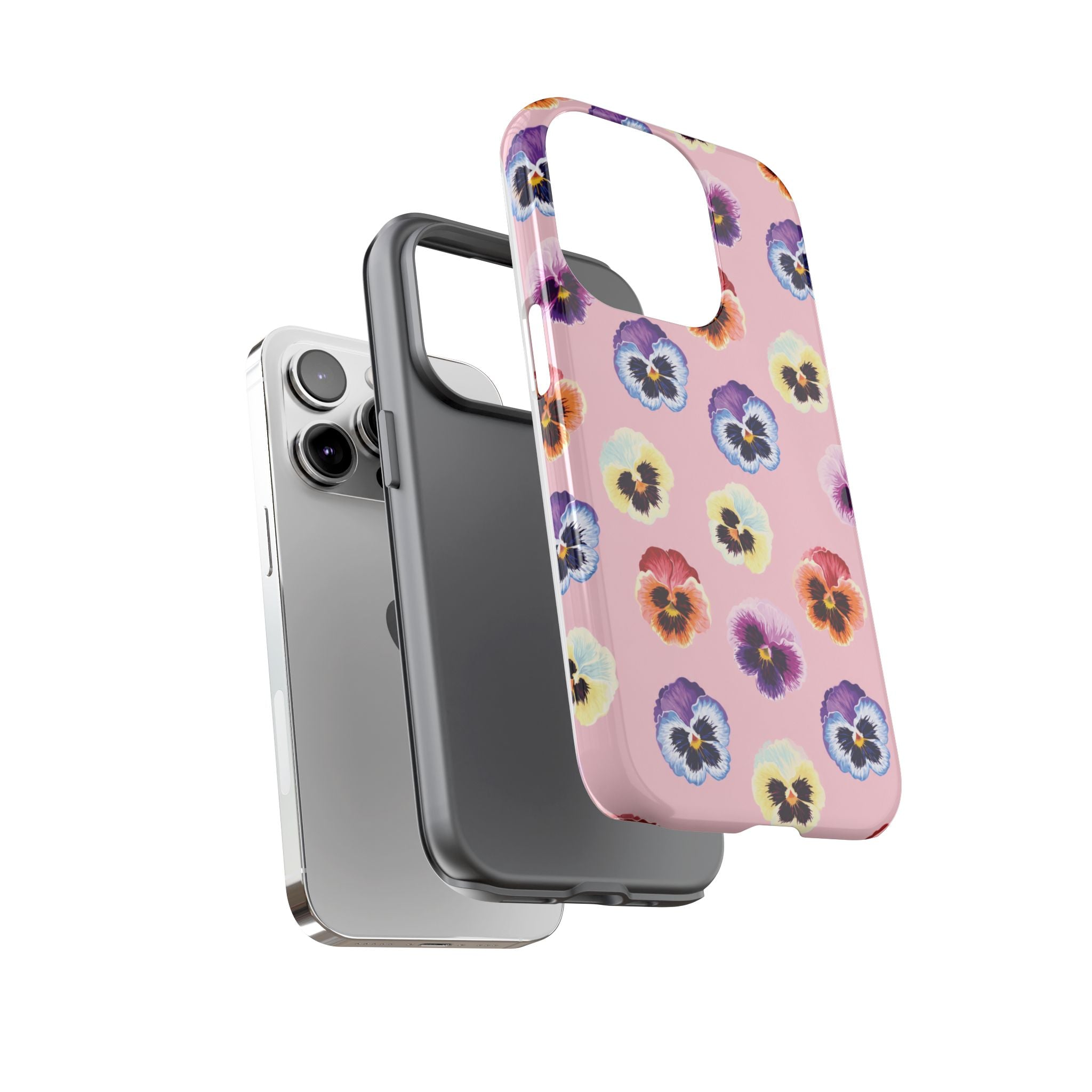 Pansy Bloom Pink Tough Case