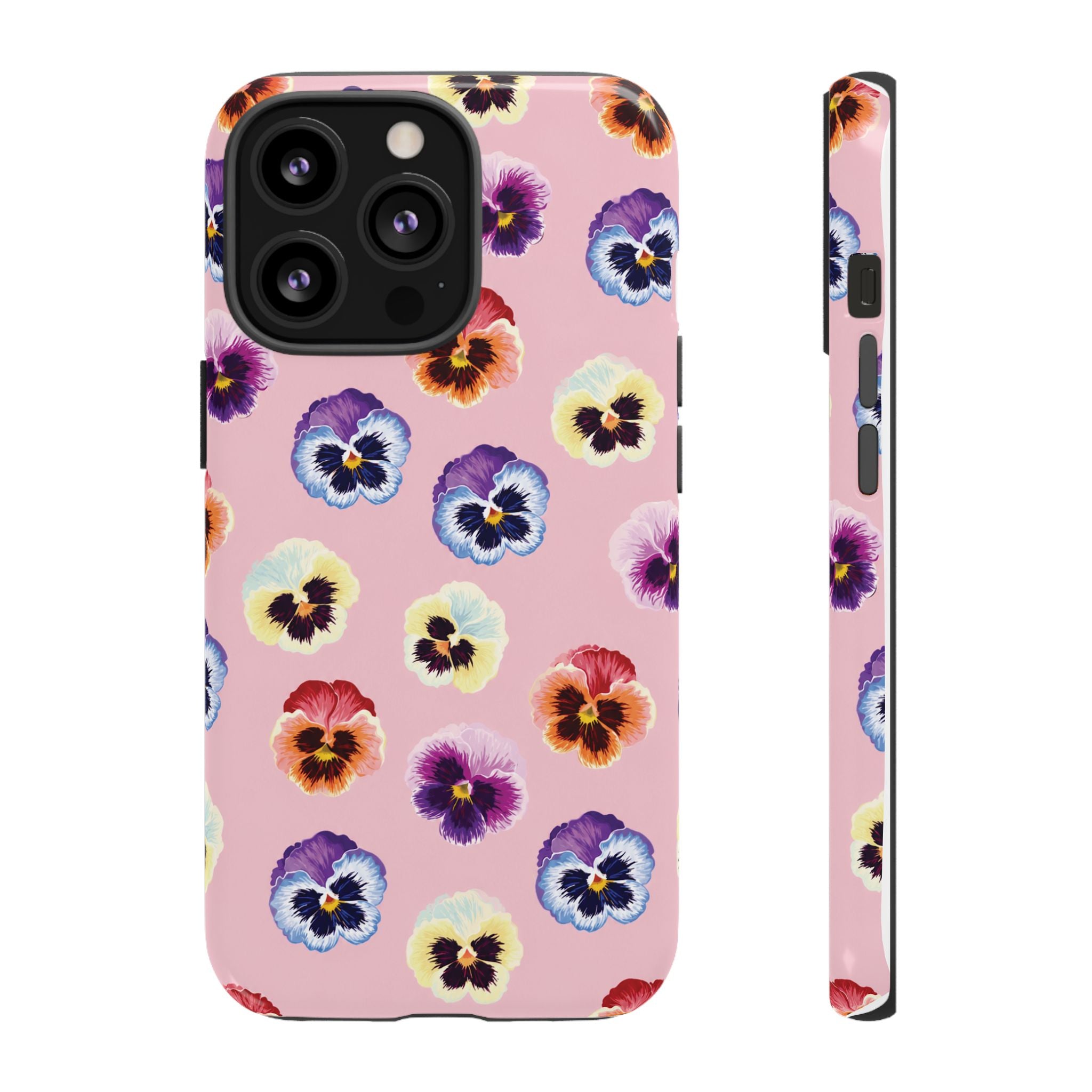 Pansy Bloom Pink Tough Case
