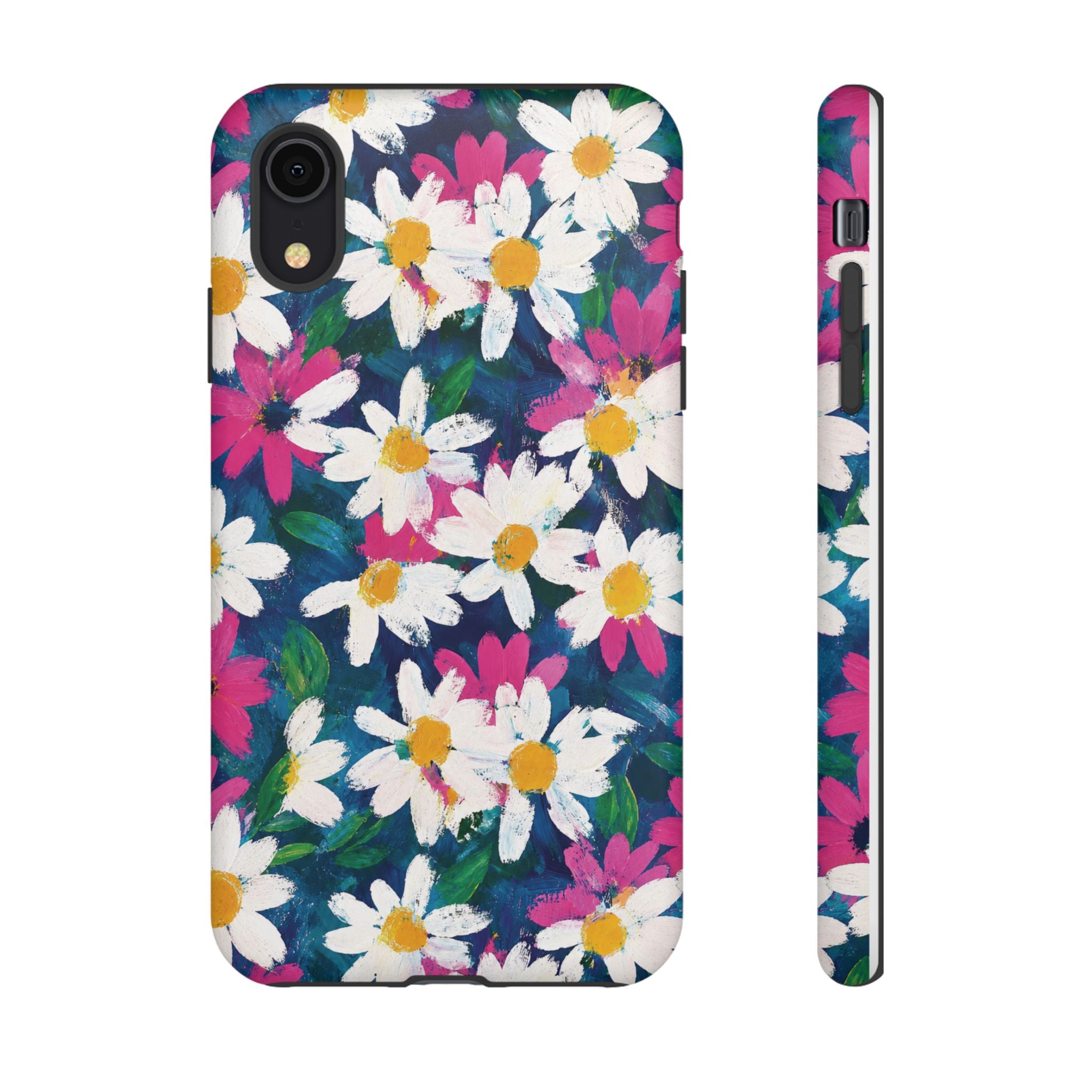 Painted Daisy Floral Tough Case