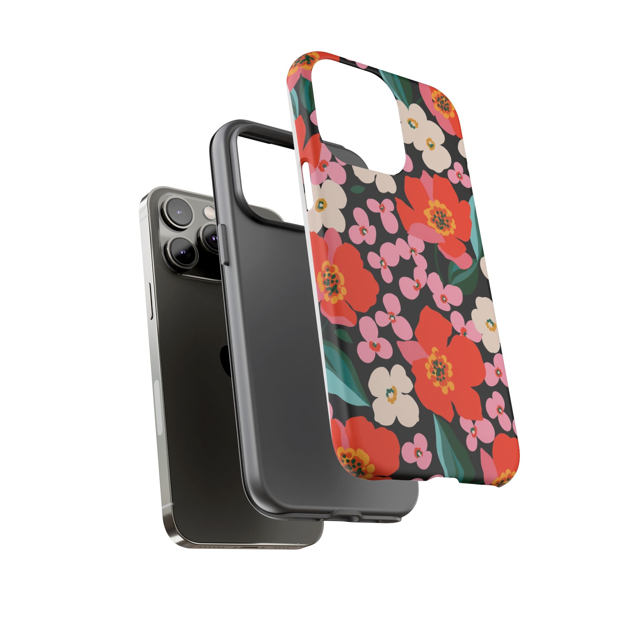 Bold Retro Floral Tough Case