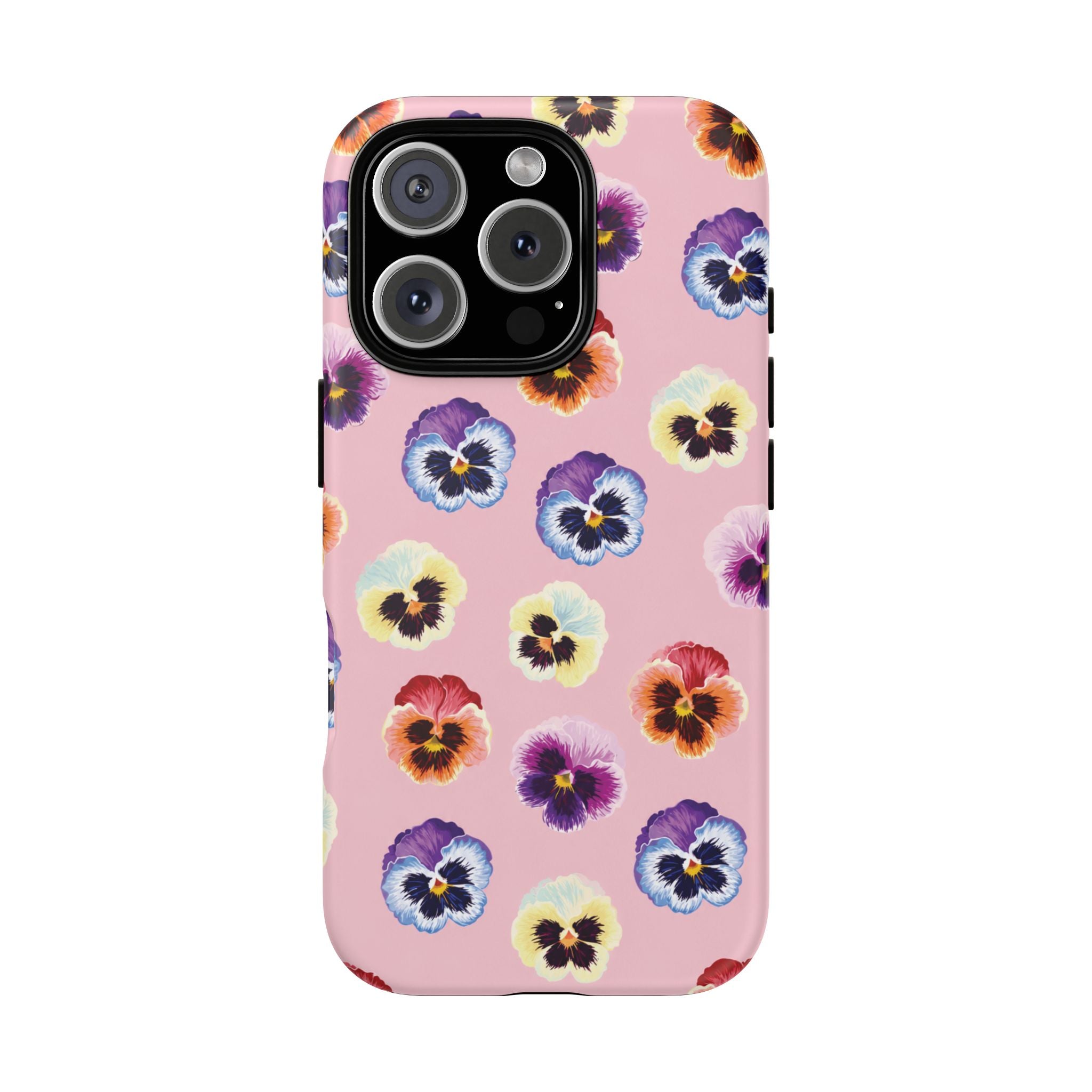 Pansy Bloom Pink Tough Case