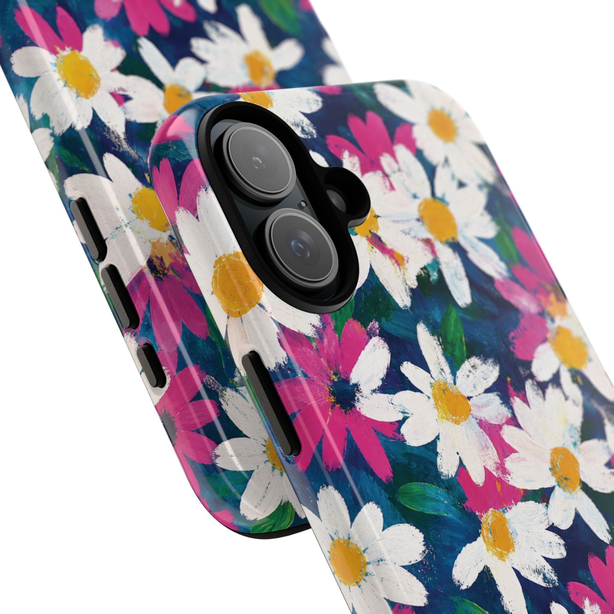 Painted Daisy Floral Tough Case